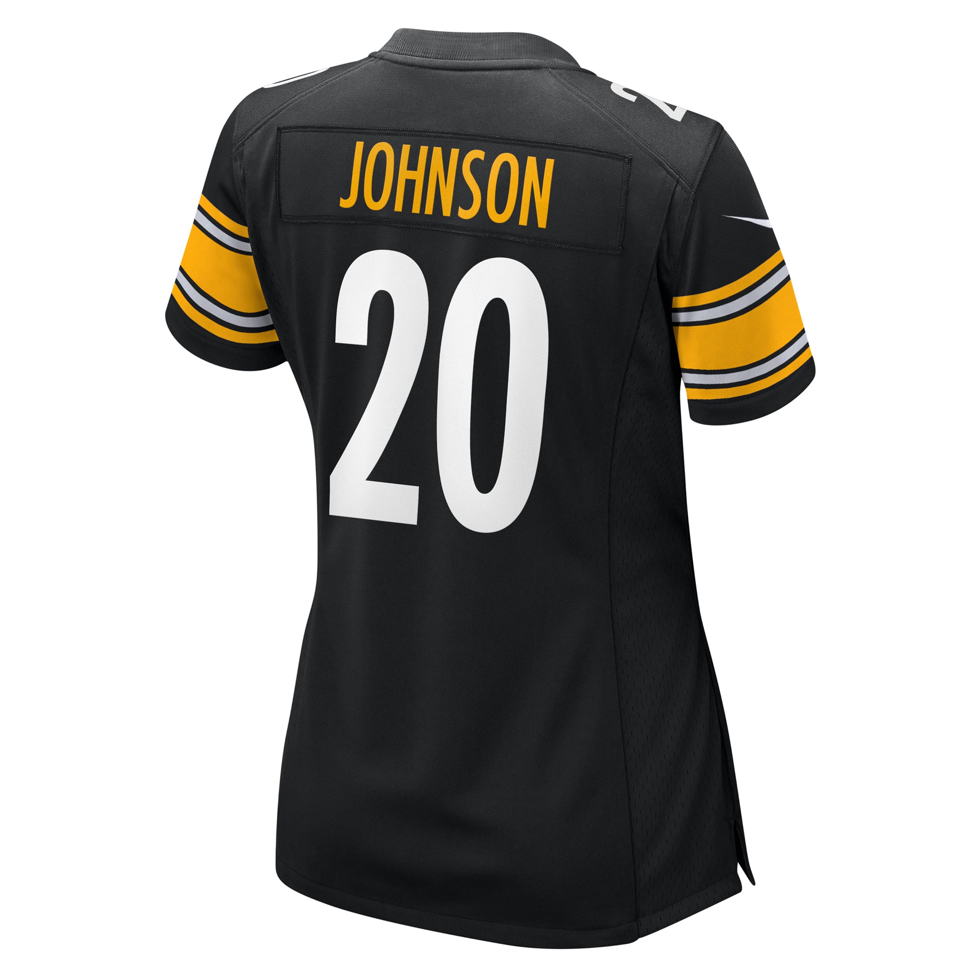 Kaleb Johnson Pittsburgh Steelers Women's Team Game Jersey - Black - Image 4