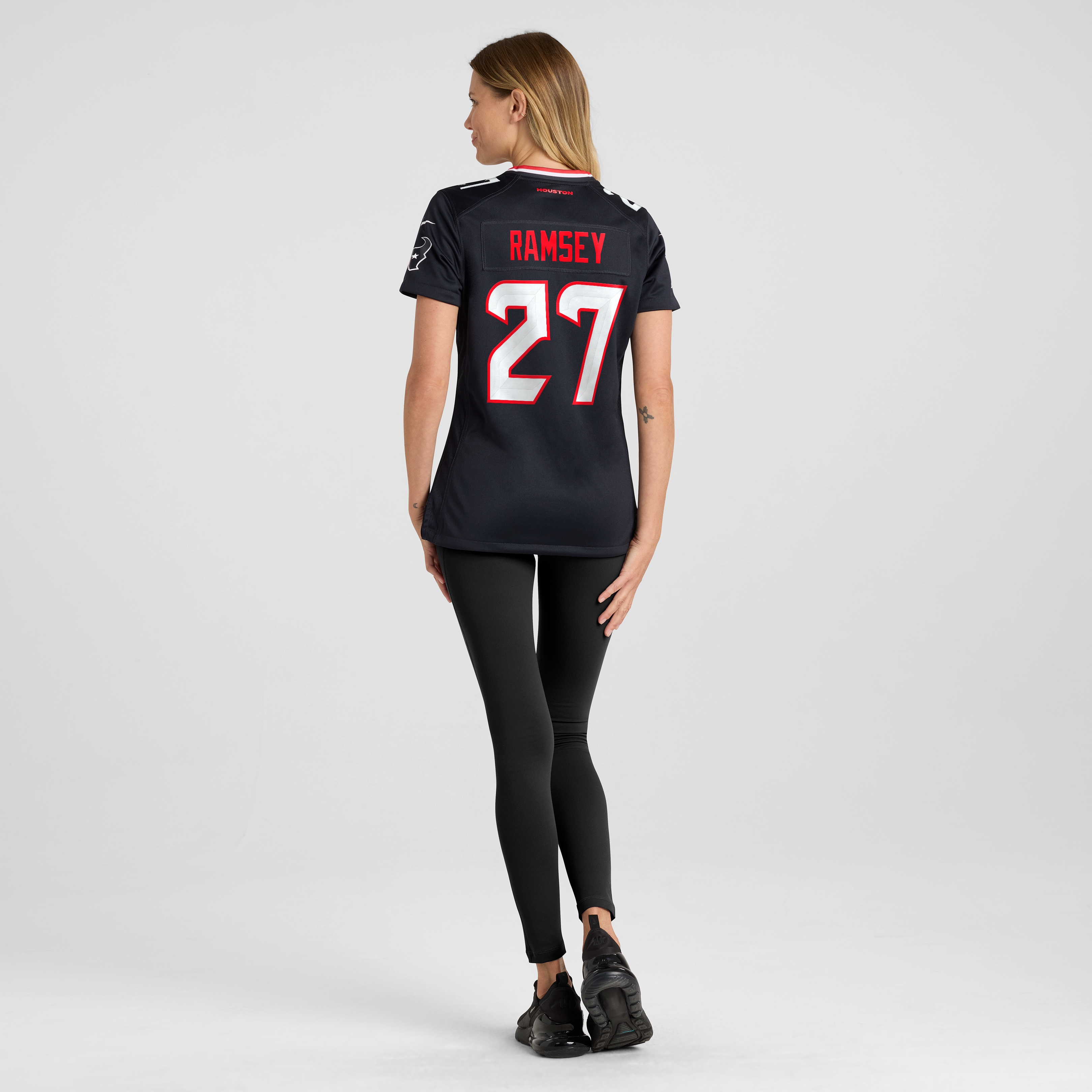 Kamari Ramsey Houston Texans Women's Team Game Jersey - Navy - Image 4