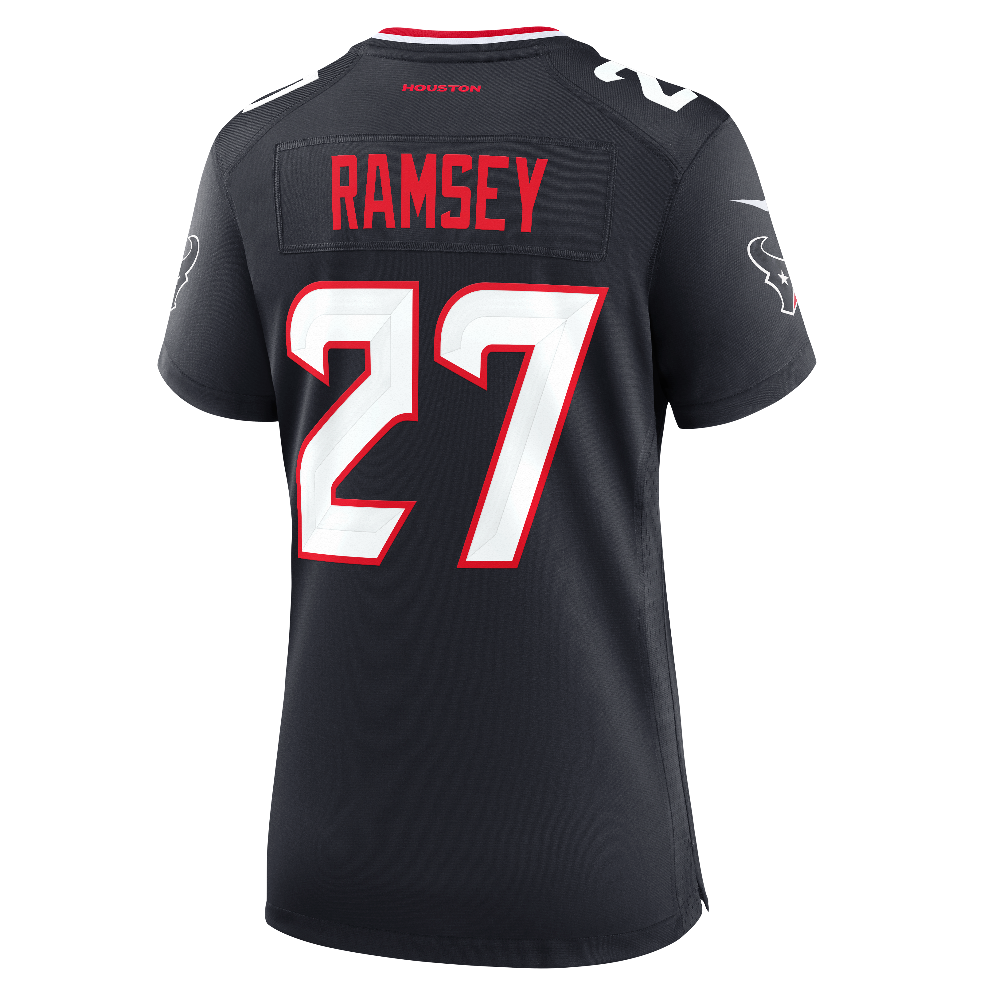Kamari Ramsey Houston Texans Women's Team Game Jersey - Navy - Image 8