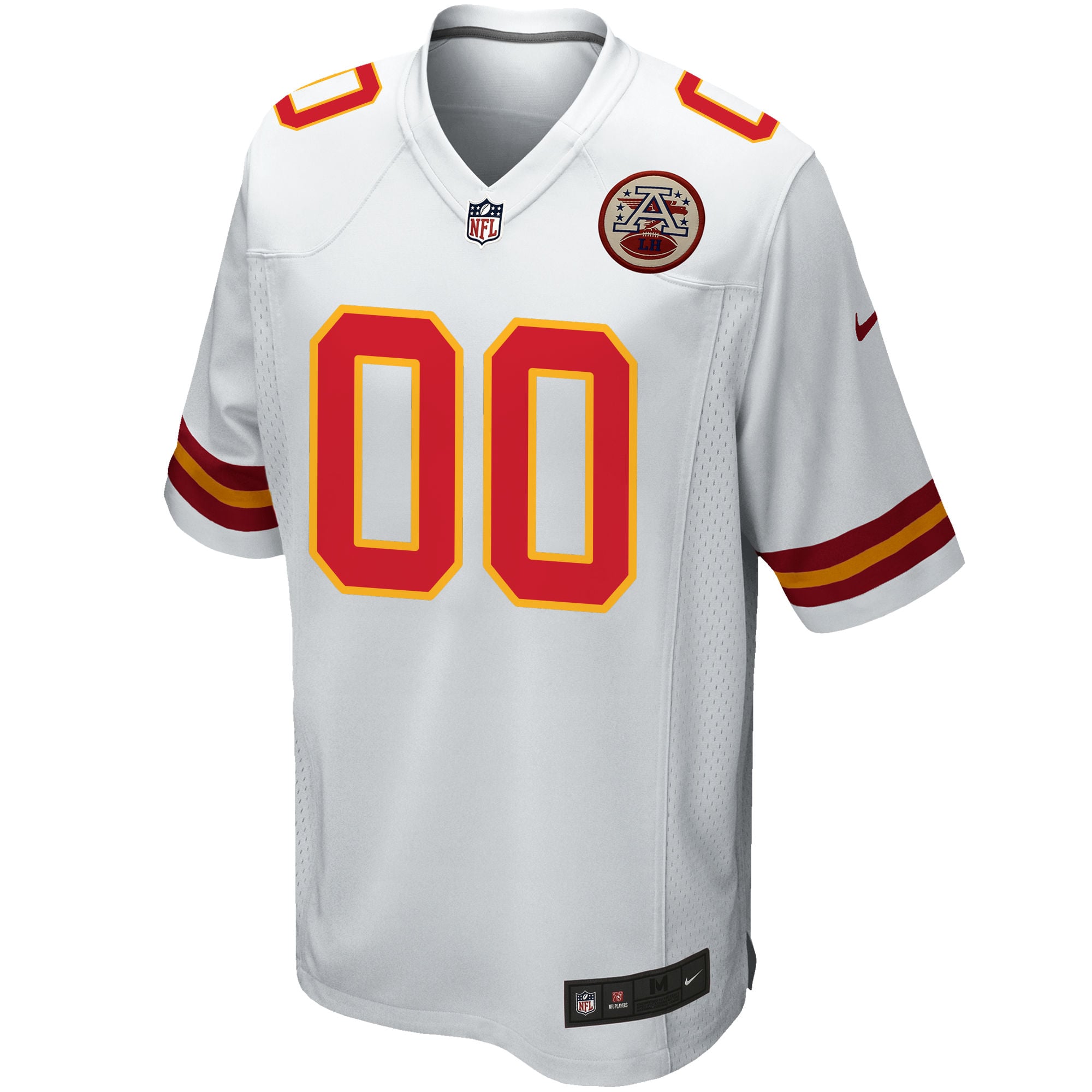 Kansas City Chiefs Custom Game Jersey - White - Image 3