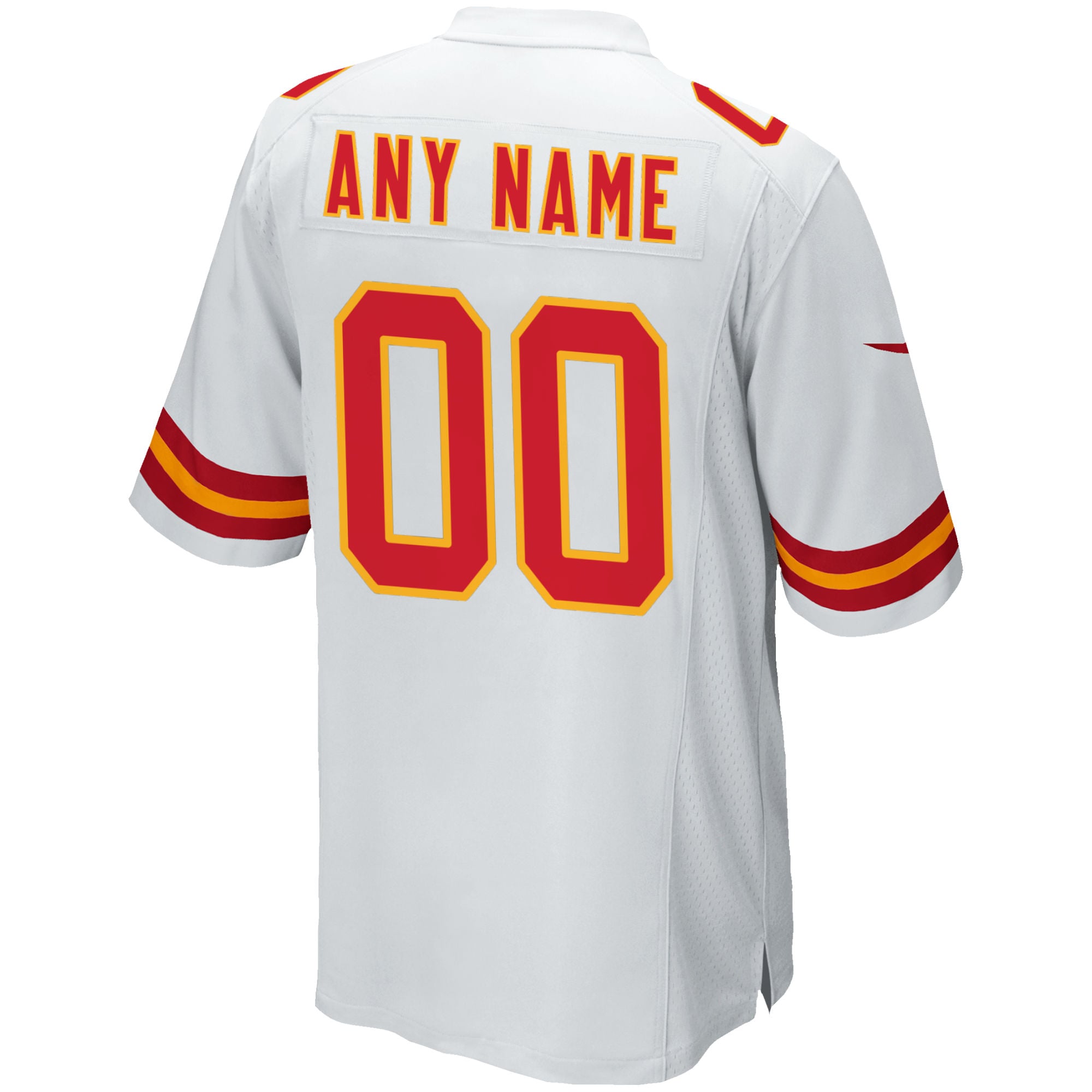 Kansas City Chiefs Custom Game Jersey - White - Image 4
