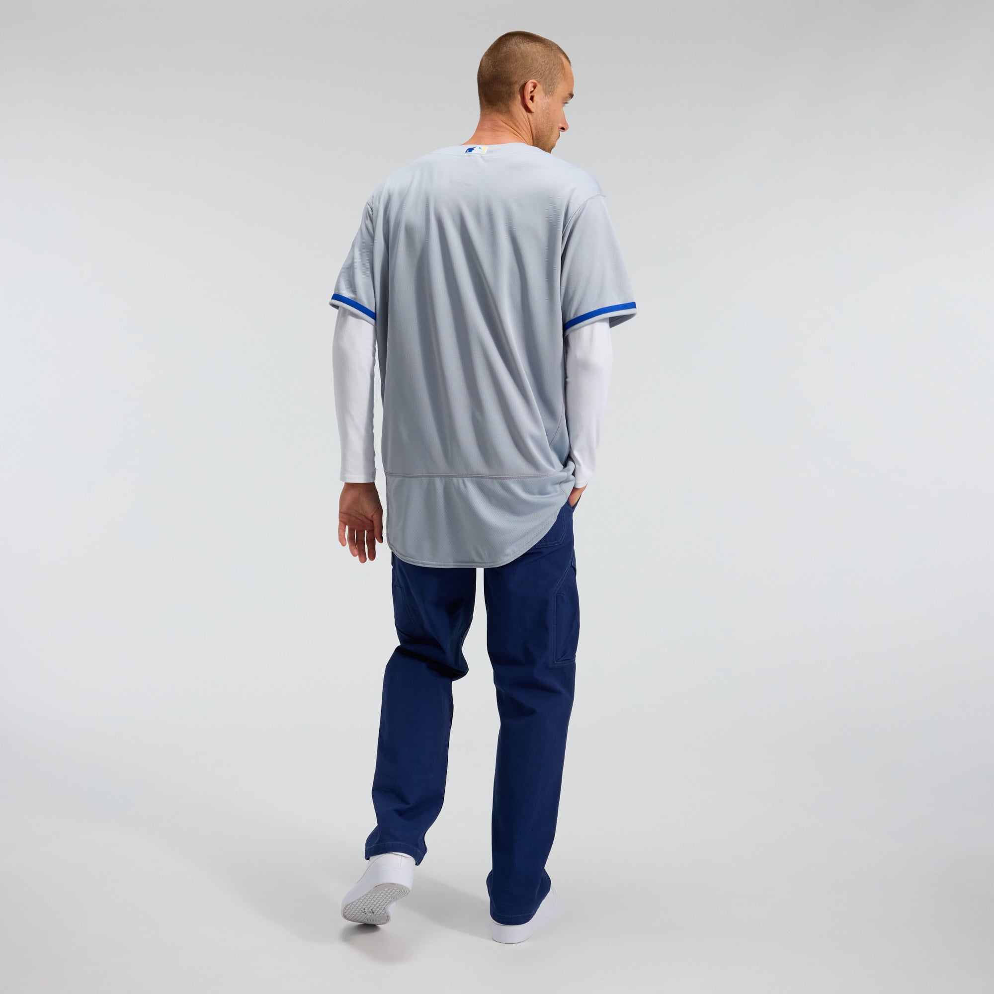 Kansas City Royals 2022 Road Jersey - Gray - Image 5