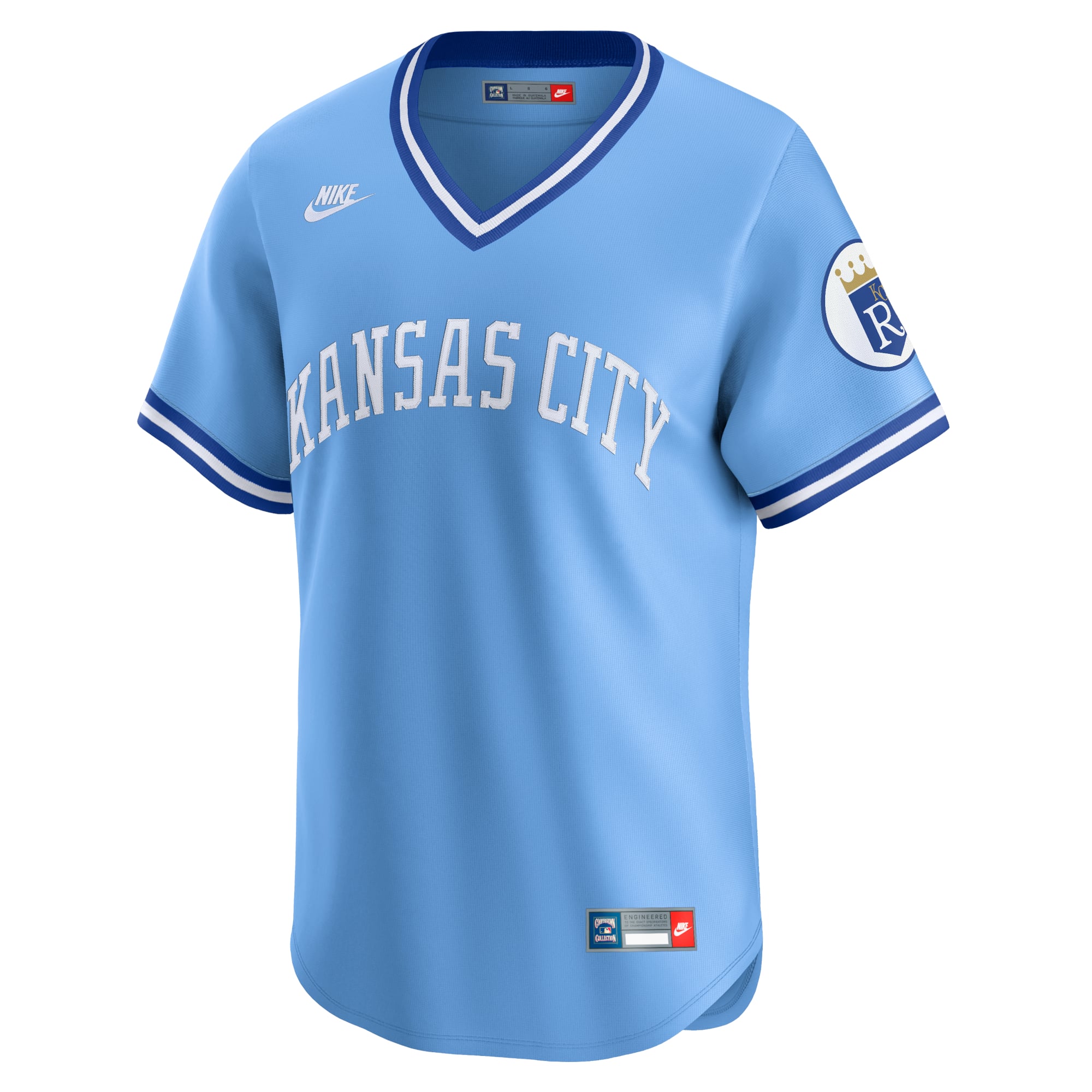 Kansas City Royals Cooperstown Collection Limited Jersey - Light Blue - Image 3