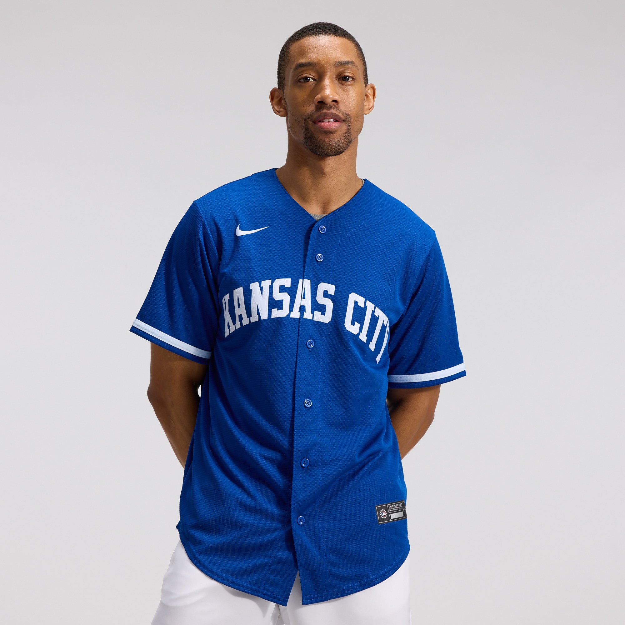 Kansas City Royals Road Team Jersey - Rush Blue