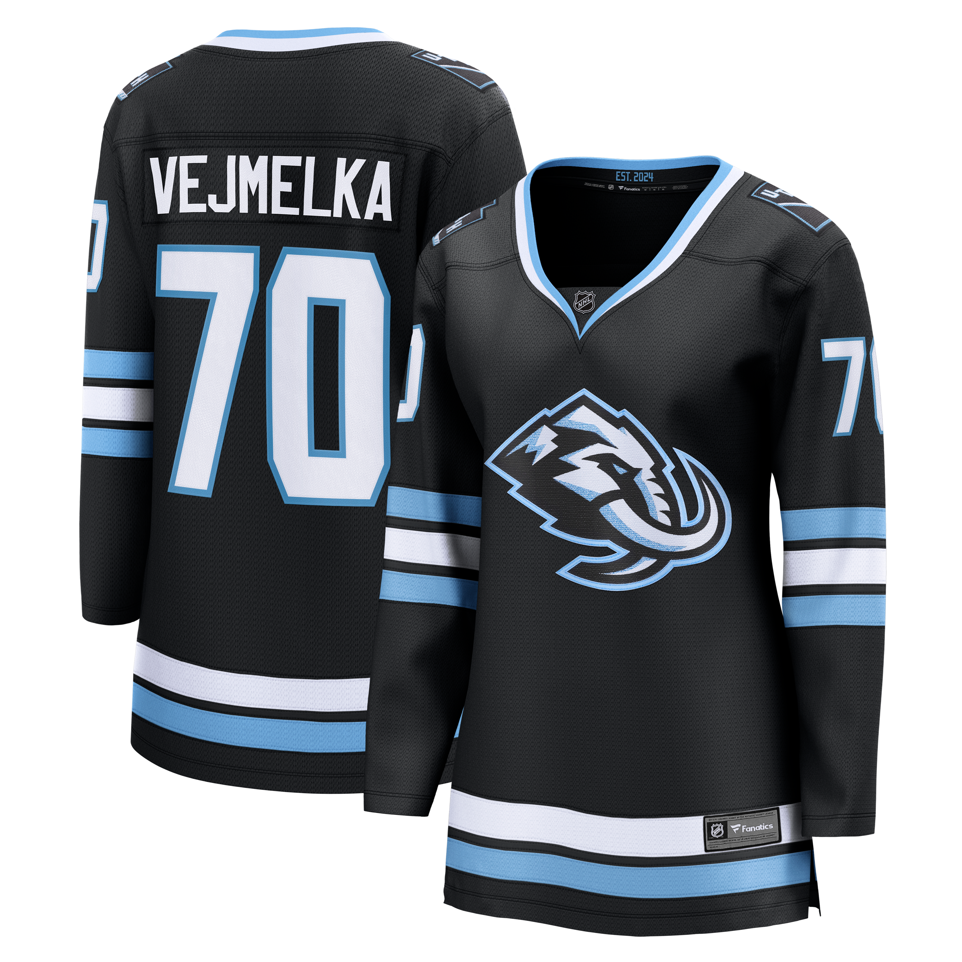 Karel Vejmelka Utah Mammoth Women's Home Breakaway Jersey - Black - Image 2