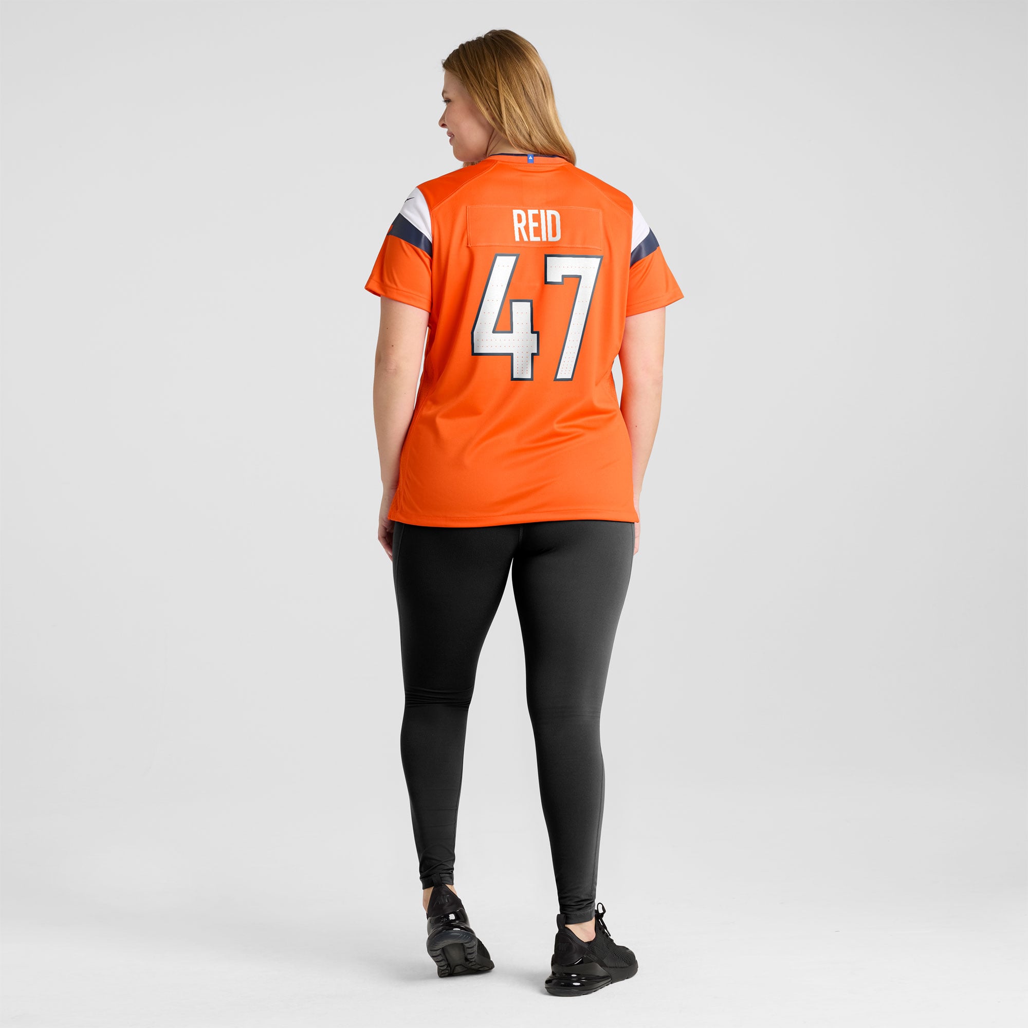 Karene Reid Denver Broncos Women's Team Game Jersey - Orange - Image 8
