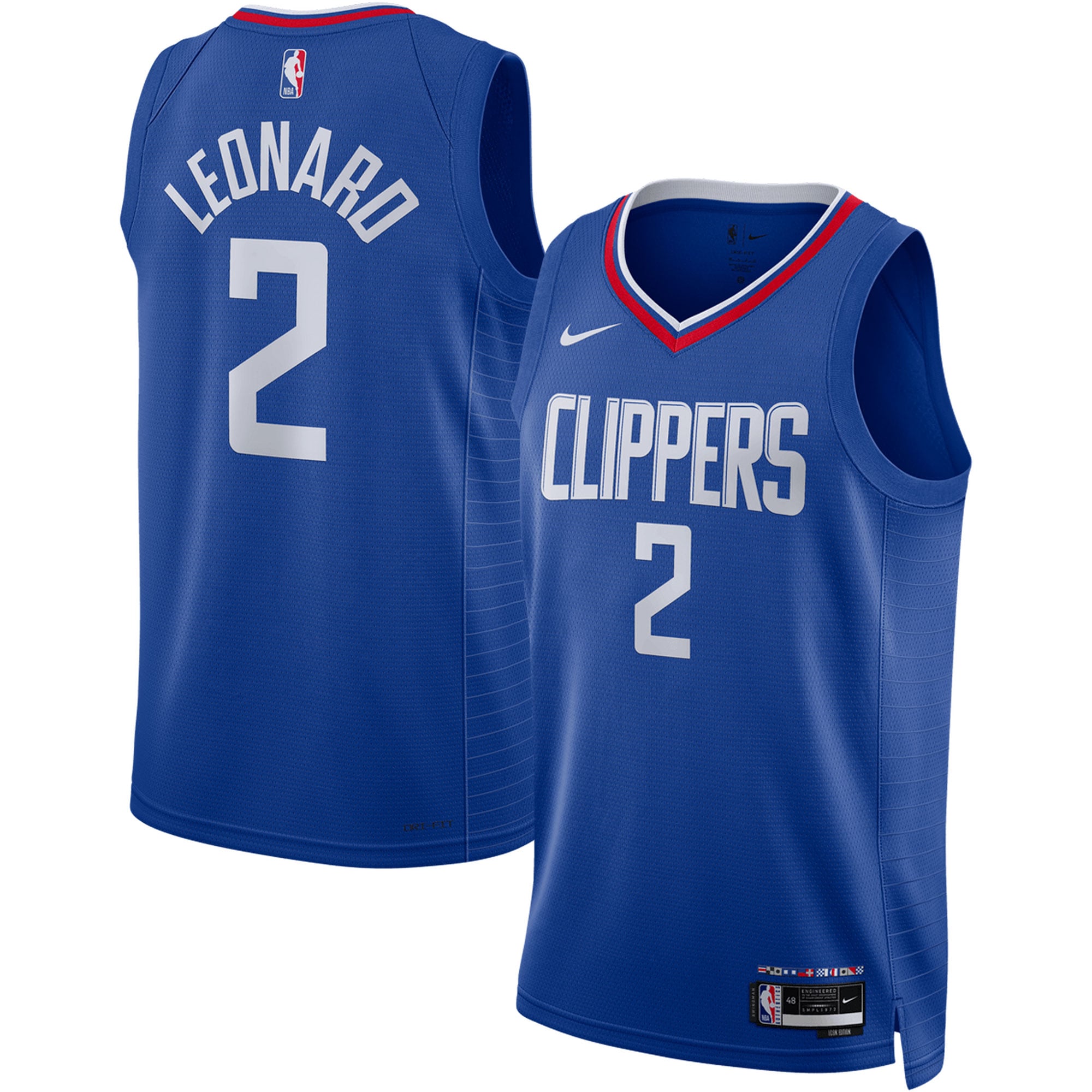 Kawhi Leonard LA Clippers Unisex Swingman Jersey - Association Edition - Royal