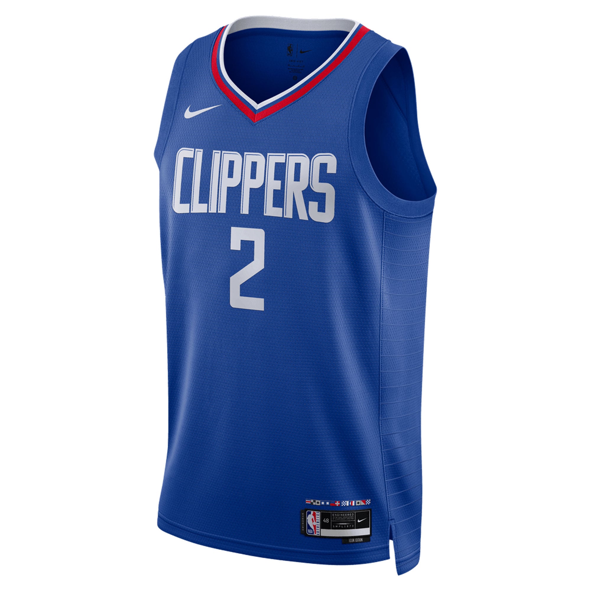 Kawhi Leonard LA Clippers Unisex Swingman Jersey - Association Edition - Royal - Image 3