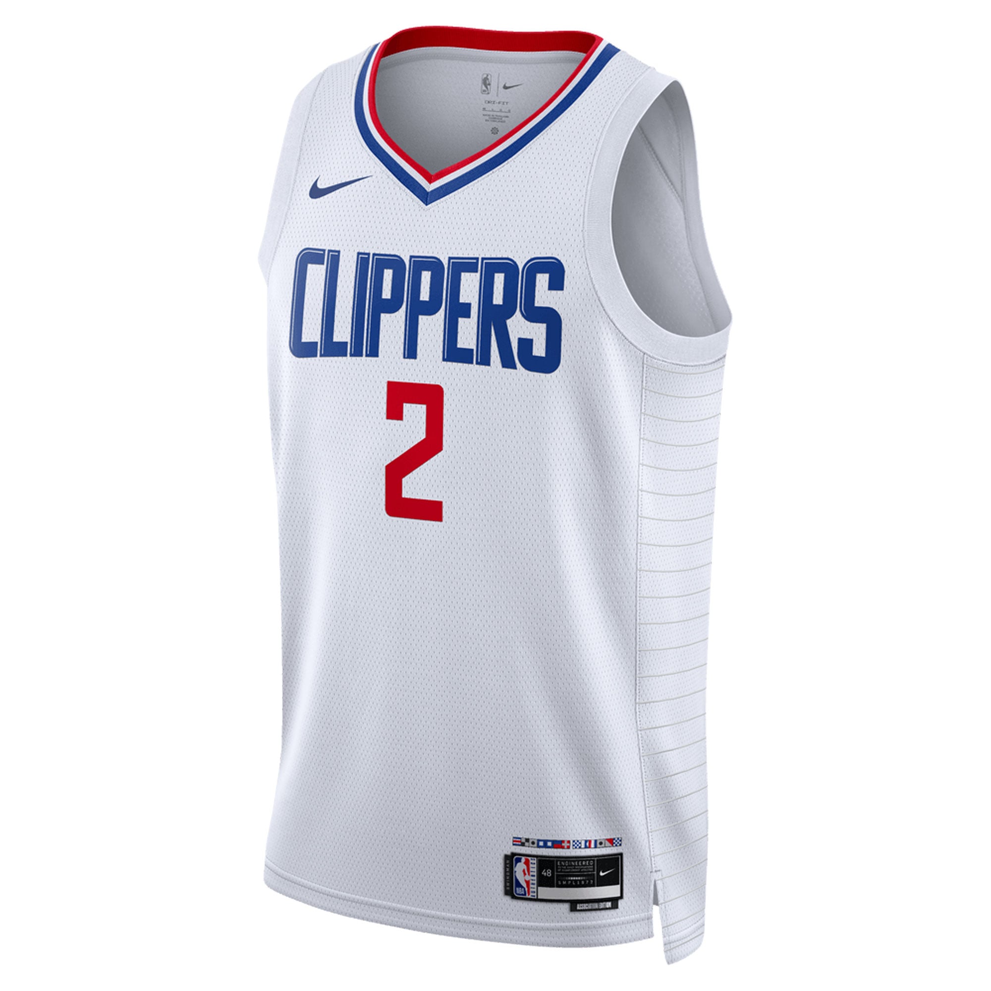 Kawhi Leonard LA Clippers Unisex Swingman Jersey - Association Edition - White - Image 3