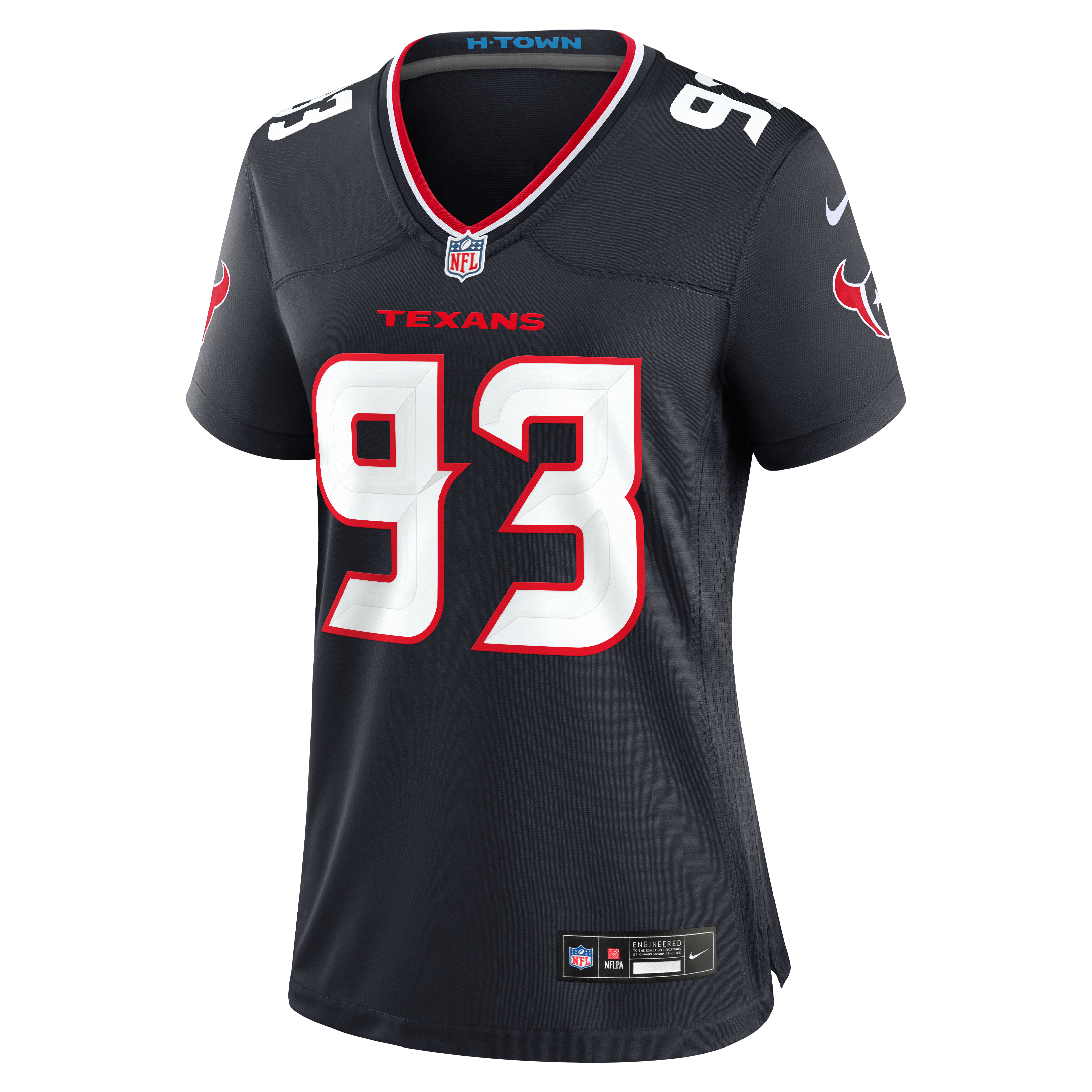 Kayden McDonald Houston Texans Women's Team Game Jersey - Navy - Image 7