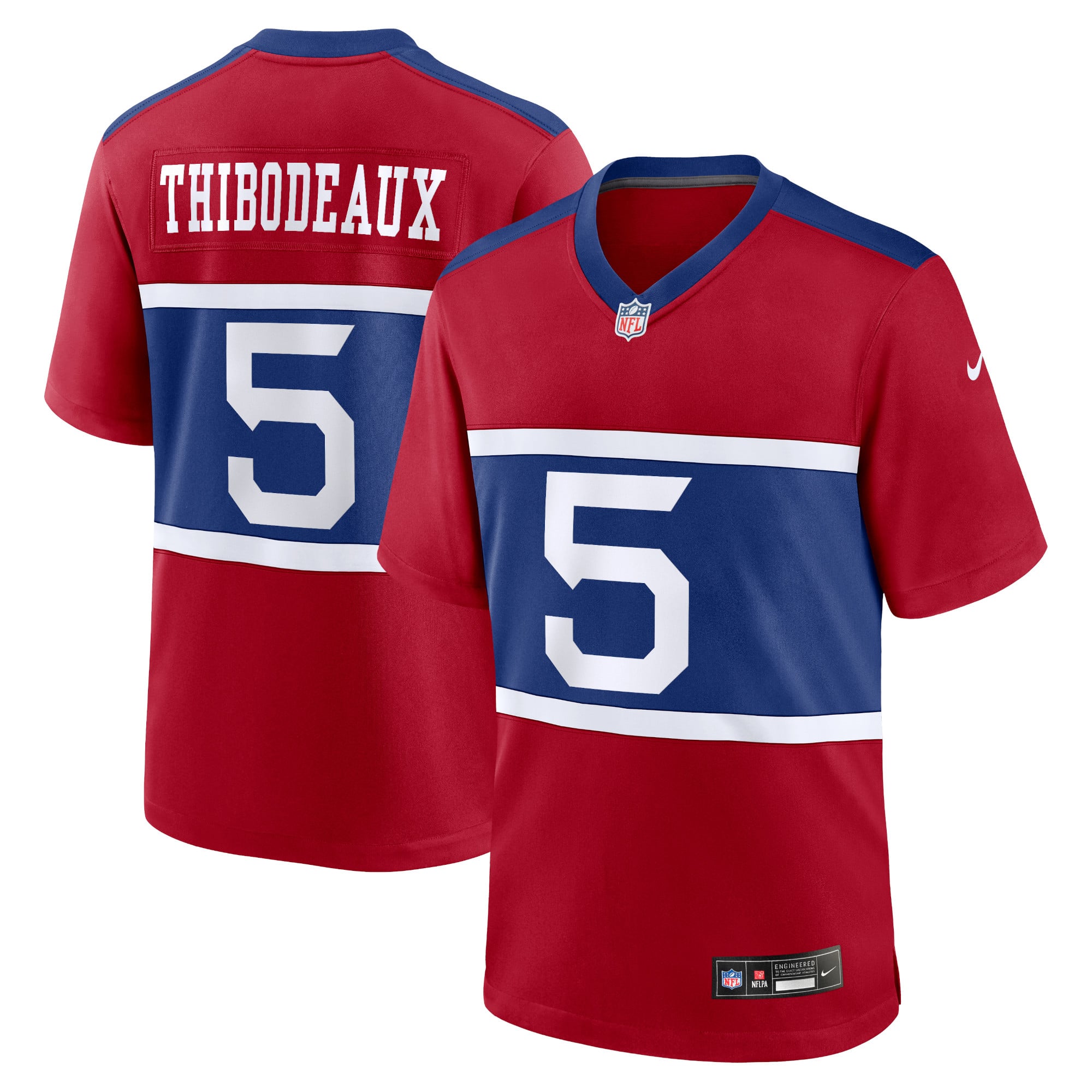 Kayvon Thibodeaux New York Giants Alternate Player Game Jersey - Century Red - Image 2