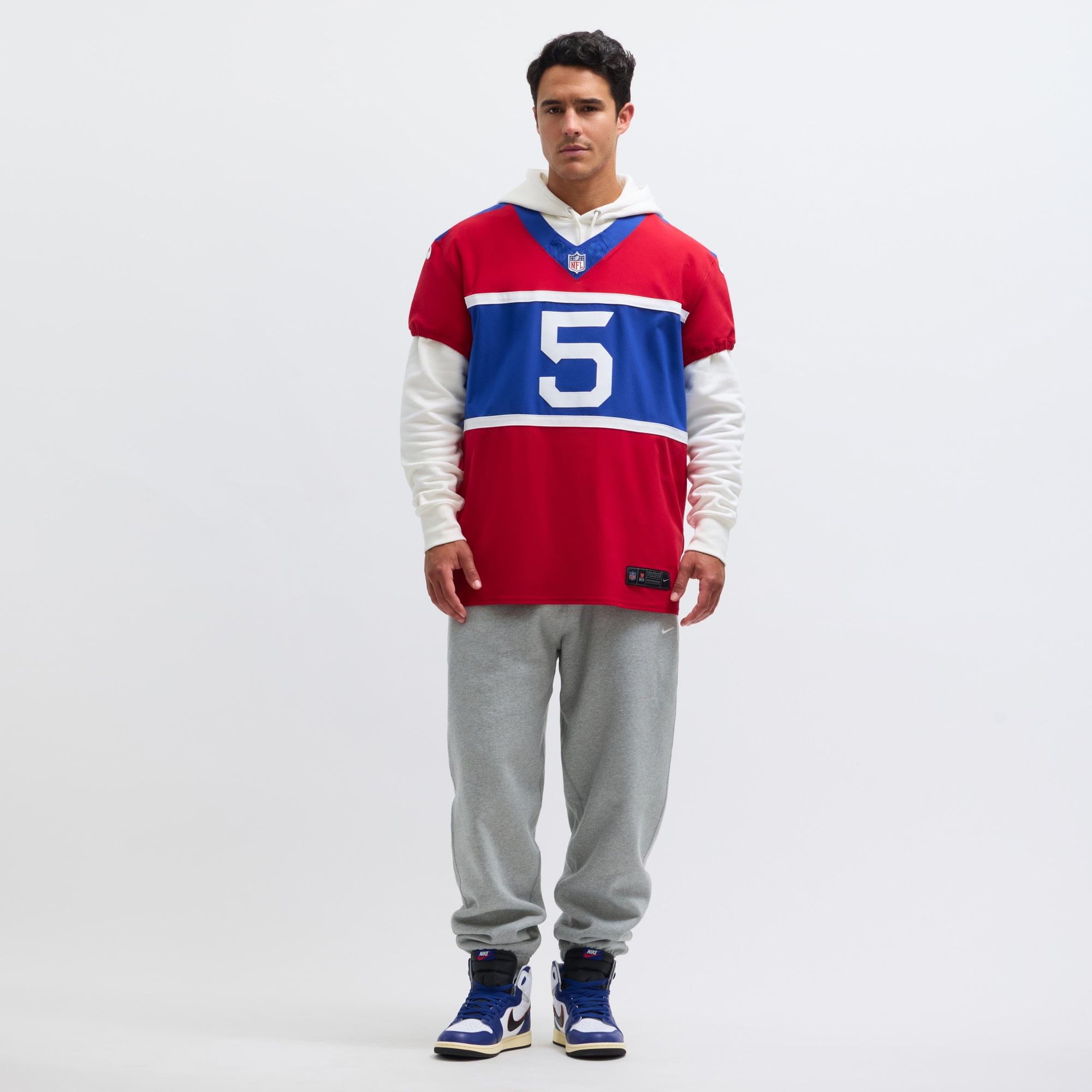 Kayvon Thibodeaux New York Giants Alternate Vapor F.U.S.E. Elite Jersey - Red - Image 7