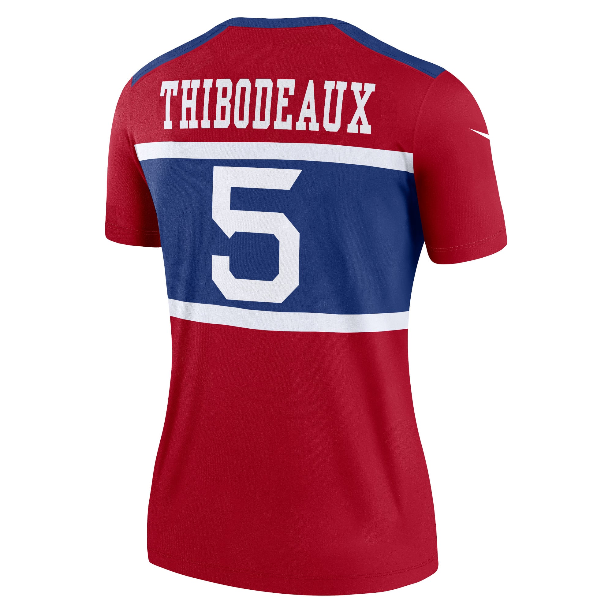 Kayvon Thibodeaux New York Giants Women's Alternate Legend Player Performance Top - Red - Image 4