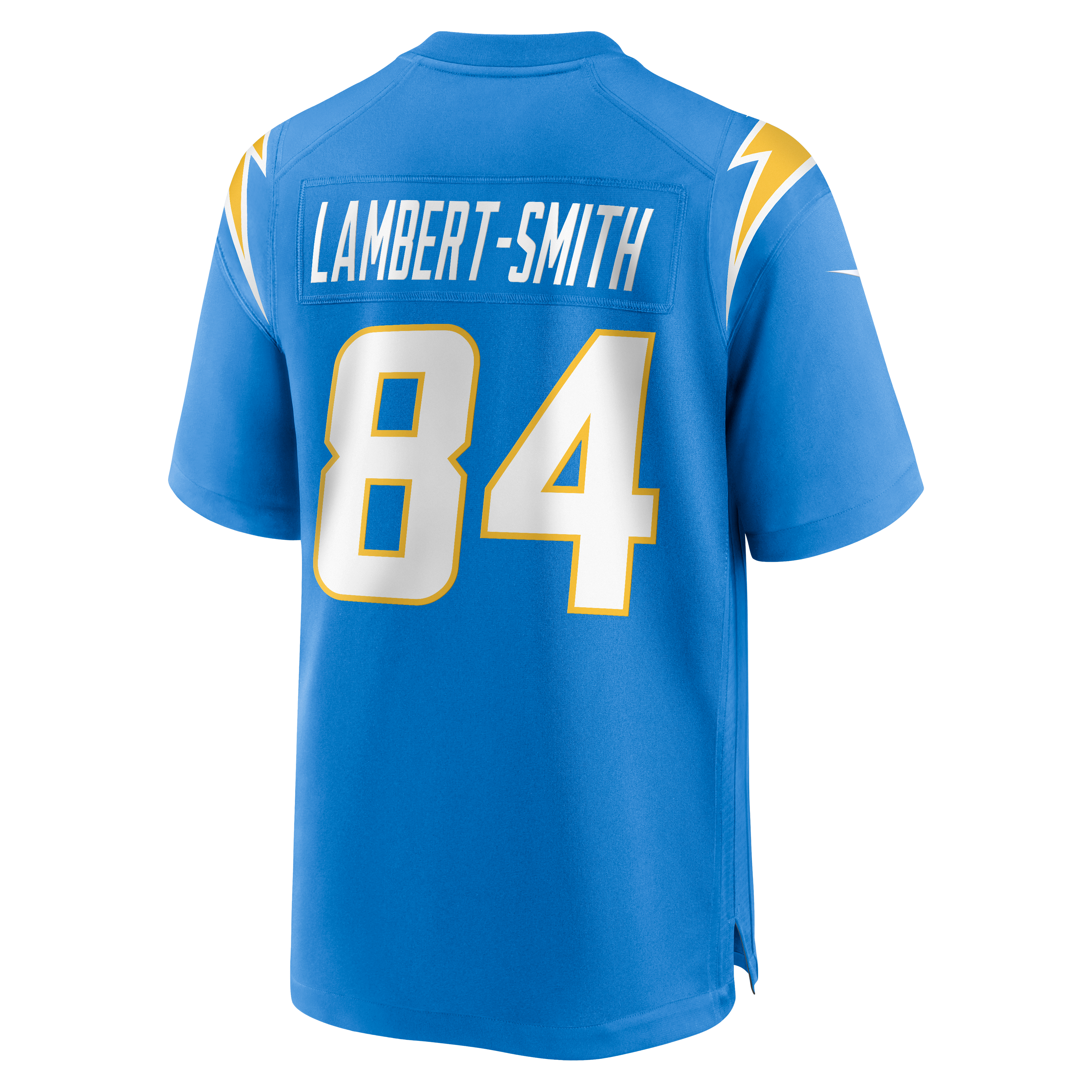 KeAndre Lambert-Smith Los Angeles Chargers Team Game Jersey - Powder Blue - Image 4