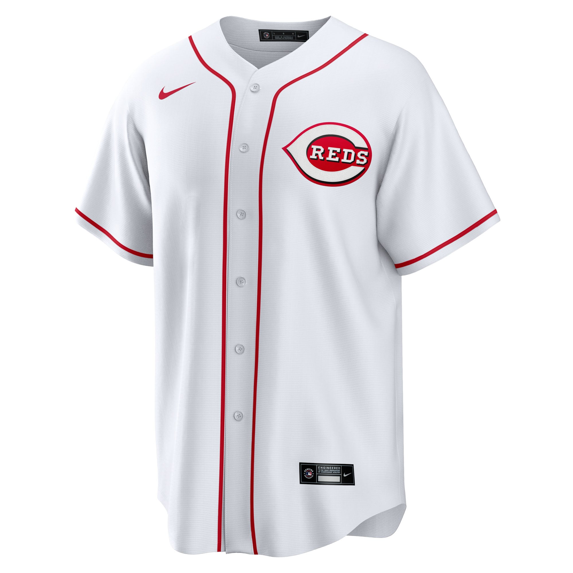 Ke'Bryan Hayes Cincinnati Reds Home Jersey - White - Image 3