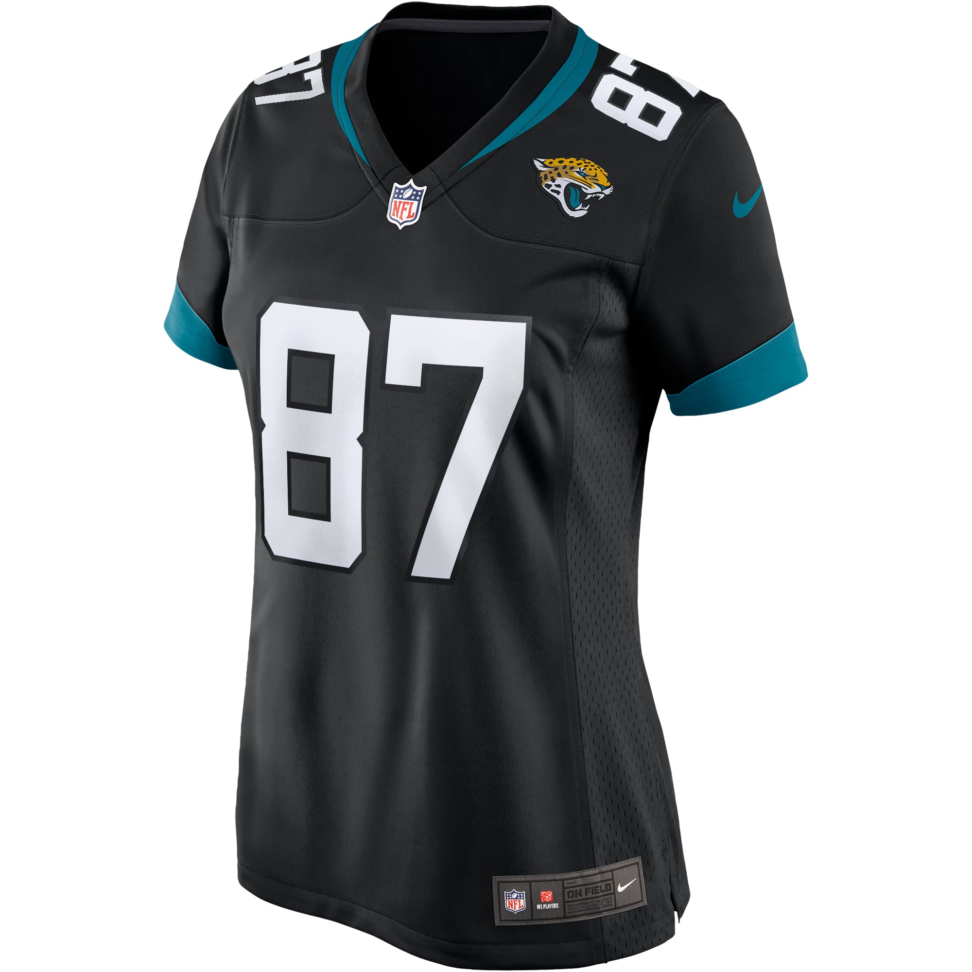 Keenan McCardell Jacksonville Jaguars Women's Game Retired Player Jersey - Black - Image 3