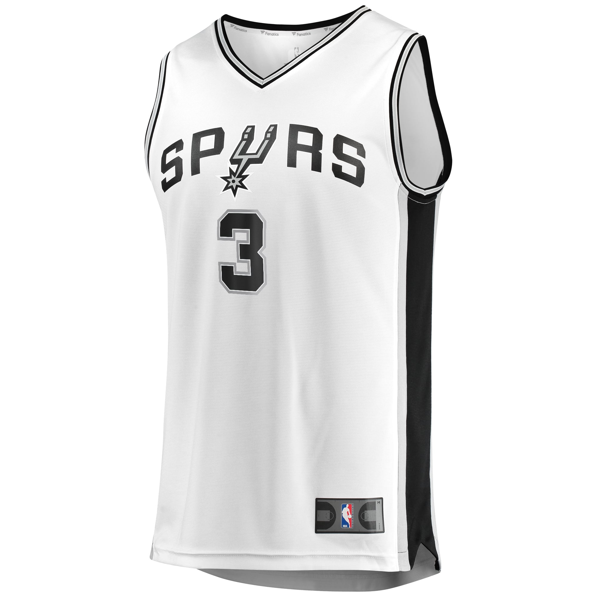 Keldon Johnson San Antonio Spurs Fast Break Association Jersey - White - Image 3