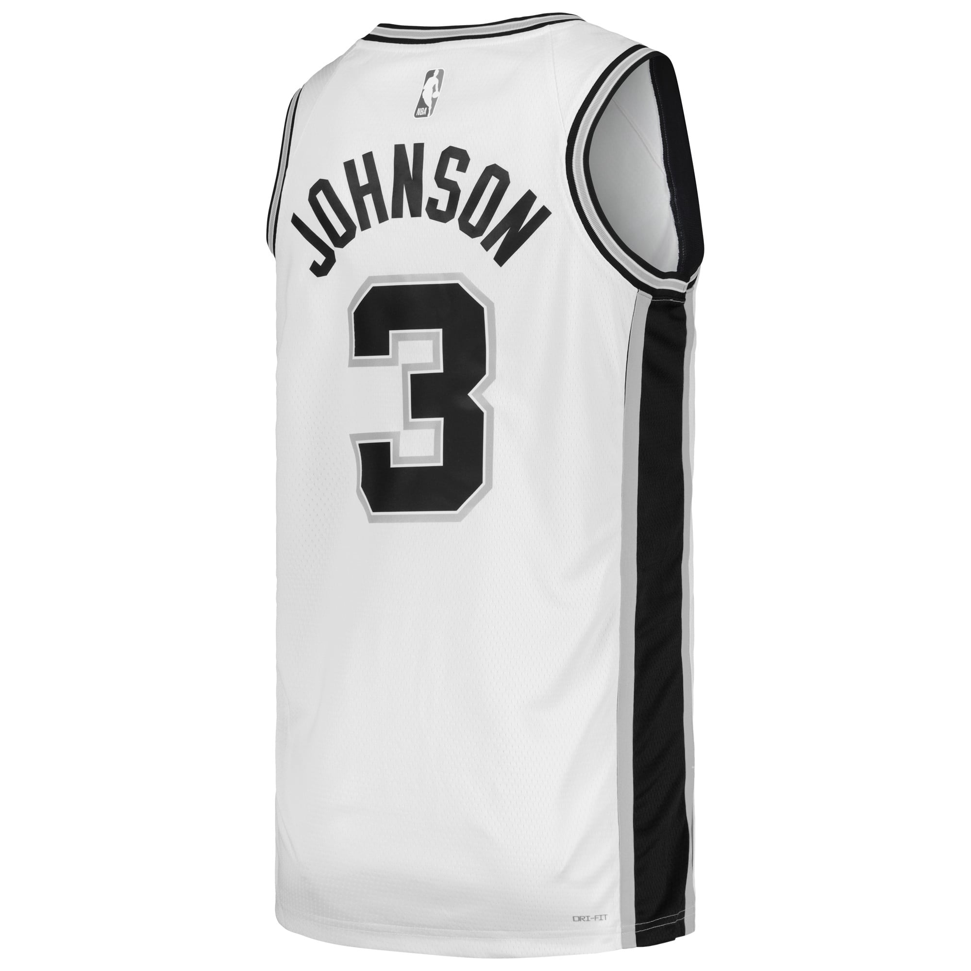 Keldon Johnson San Antonio Spurs Unisex Swingman Jersey - Association Edition - White - Image 4