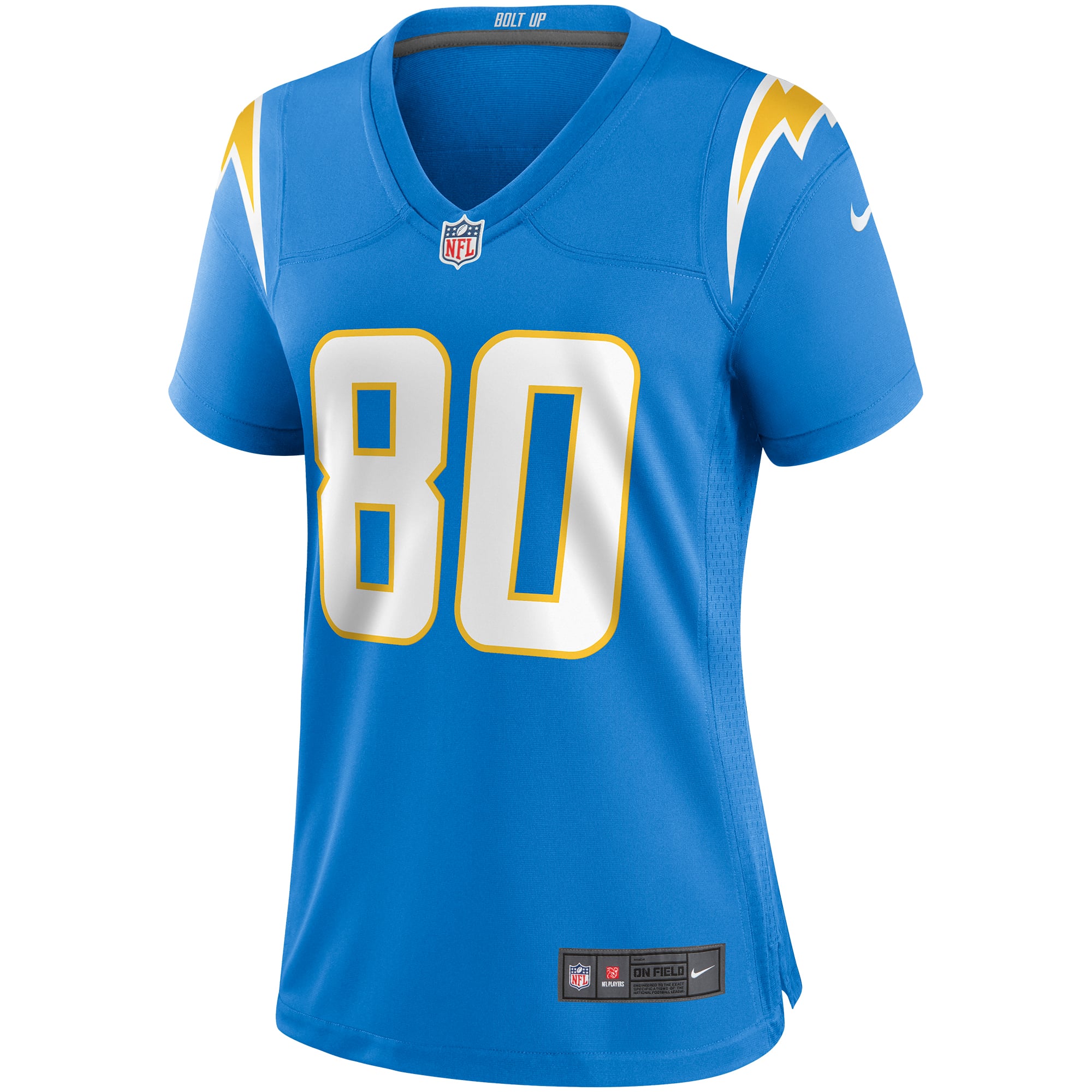 Kellen Winslow Los Angeles Chargers Women's Game Retired Player Jersey - Powder Blue - Image 3