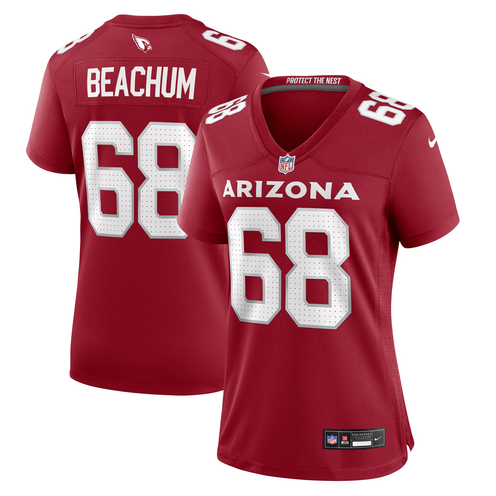 Kelvin Beachum Arizona Cardinals Women's Game Jersey - Cardinal