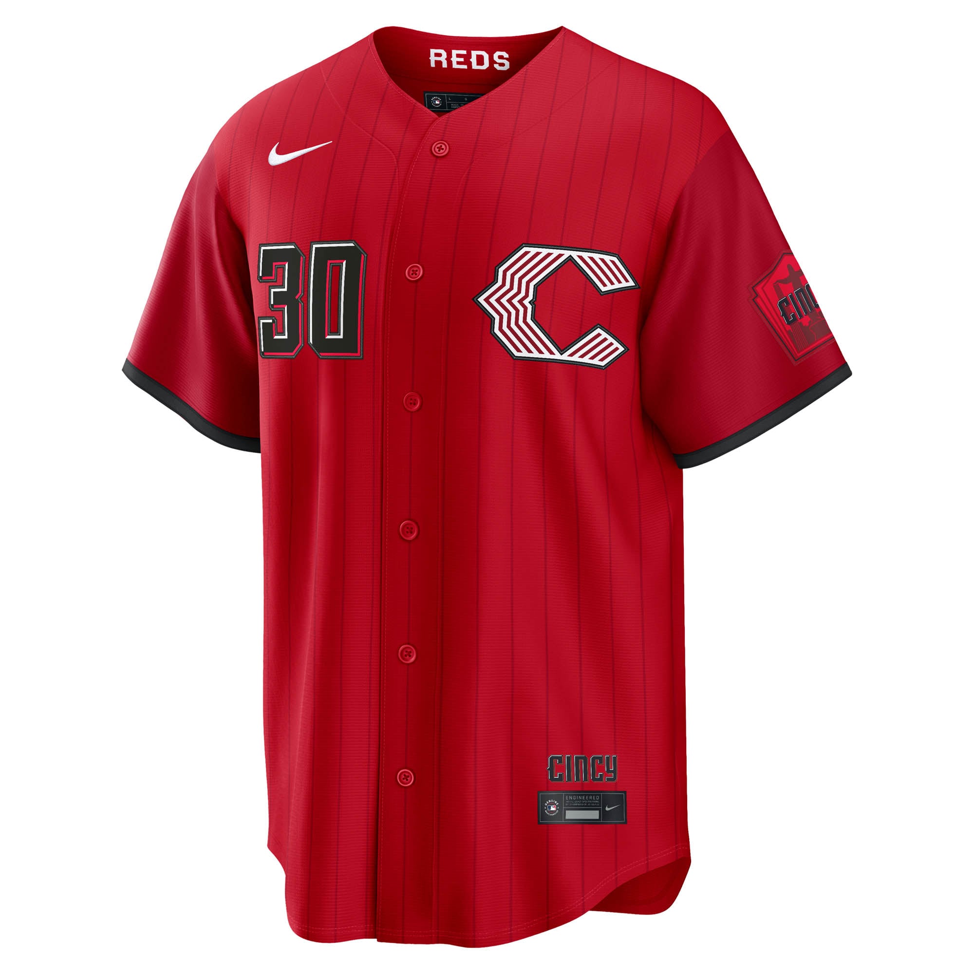 Ken Griffey Jr. Cincinnati Reds 2026 City Connect Stadium Jersey - Red - Image 3