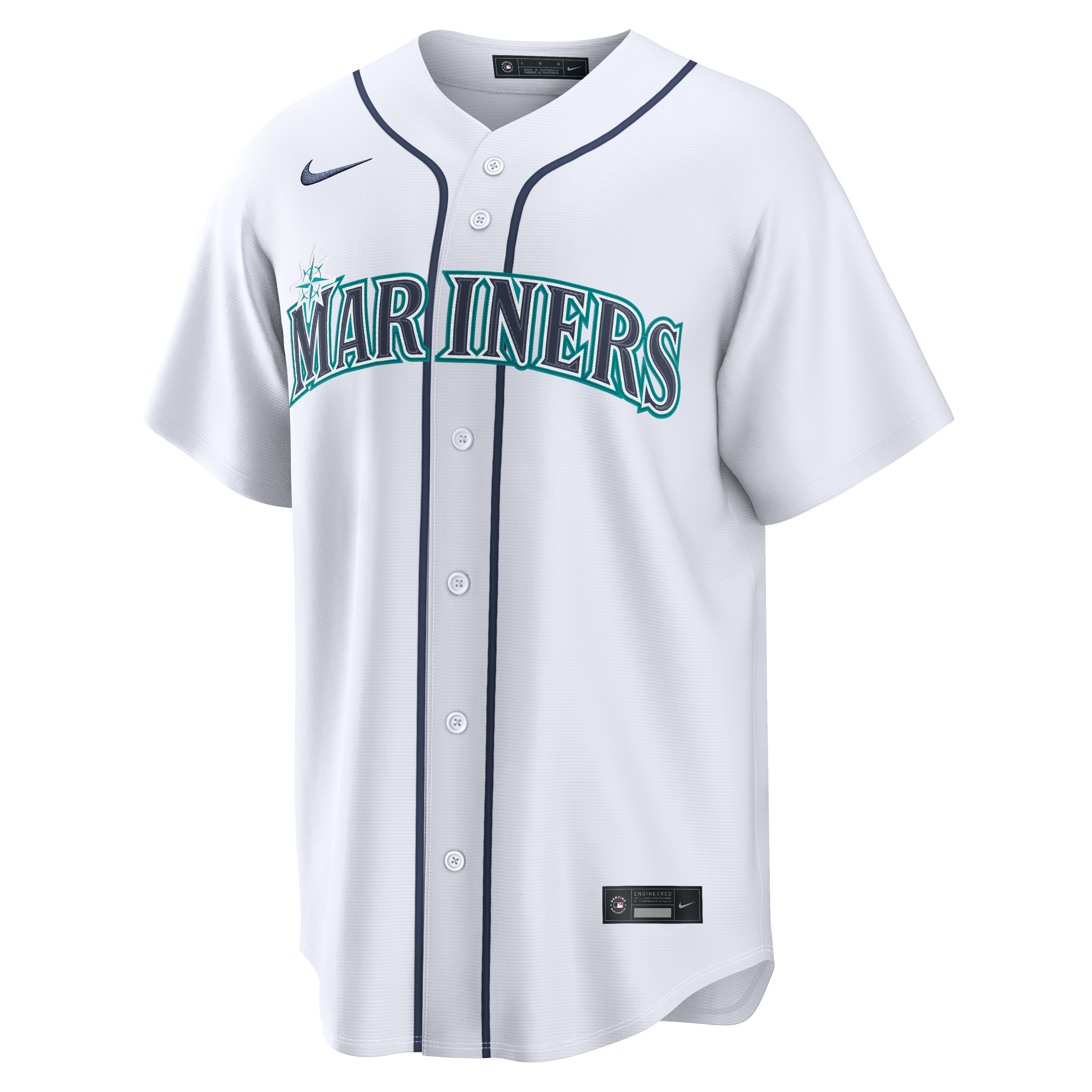 Ken Griffey Jr. Seattle Mariners Home Jersey - White - Image 3
