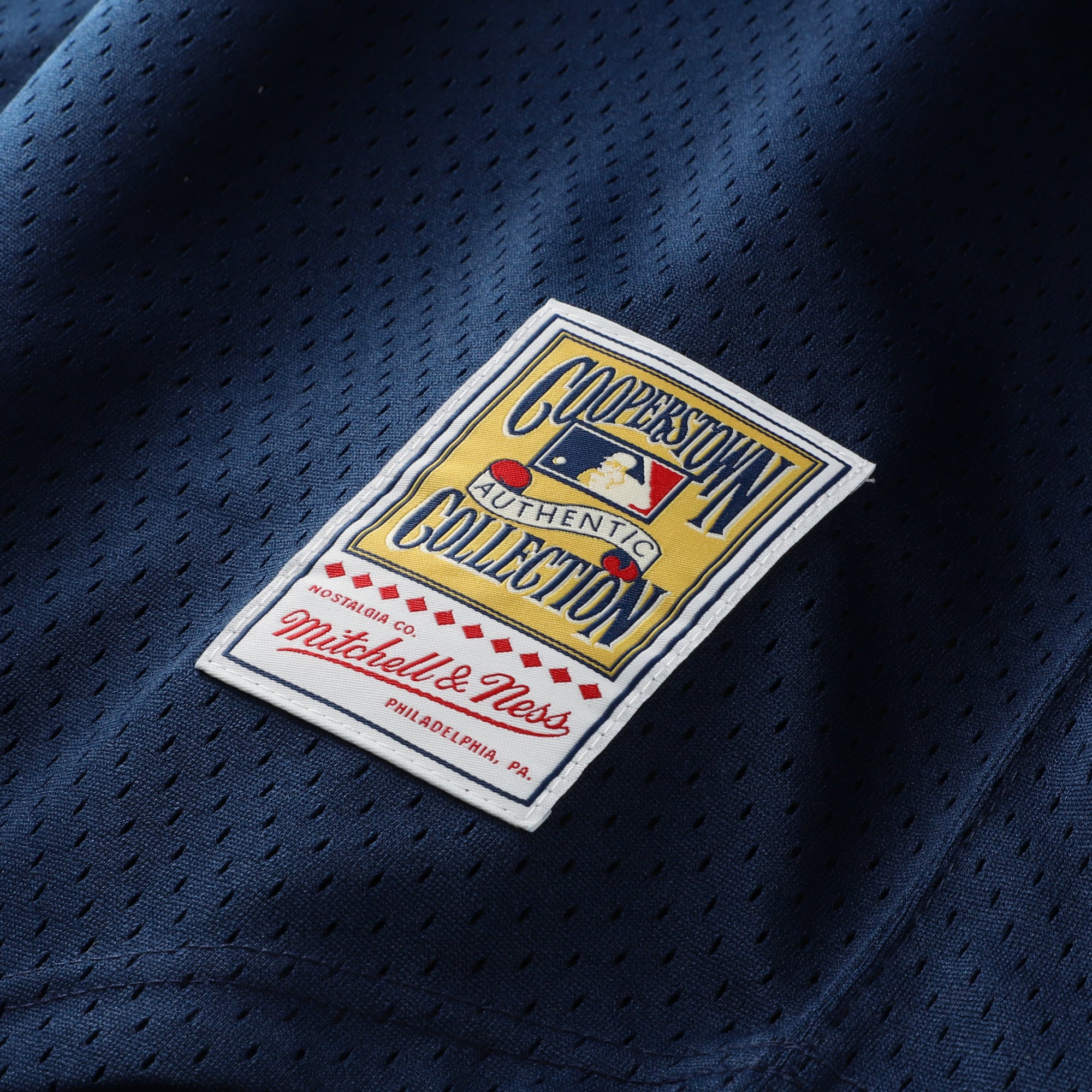 Ken Griffey Jr. Seattle Mariners Big & Tall Cooperstown Collection Mesh Batting Practice Jersey - Navy - Image 9