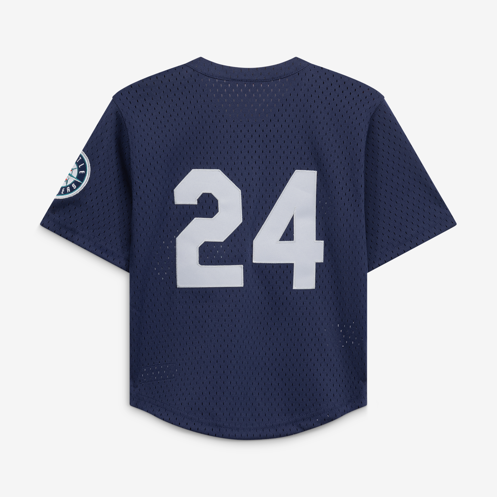 Ken Griffey Jr. Seattle Mariners Preschool Cooperstown Collection Mesh Batting Practice Jersey - Navy - Image 4