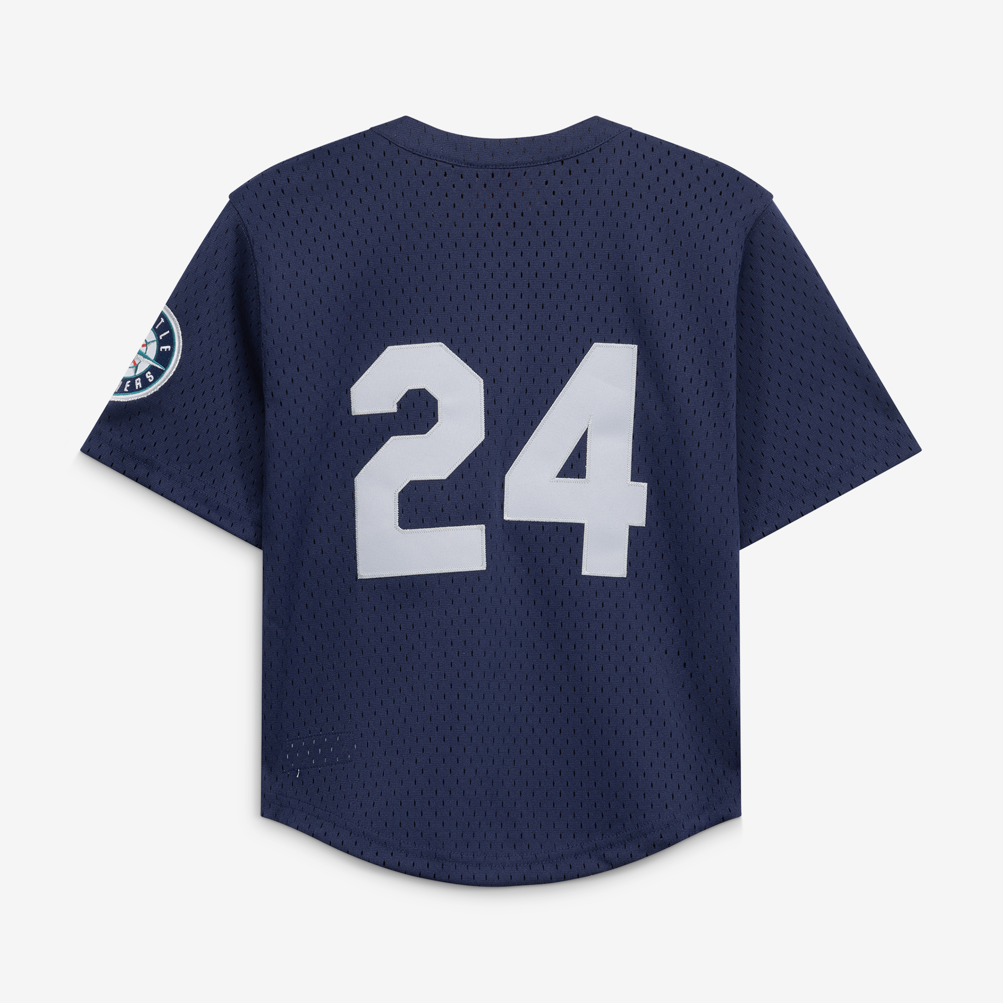 Ken Griffey Jr. Seattle Mariners Toddler Cooperstown Collection Mesh Batting Practice Jersey - Navy - Image 4