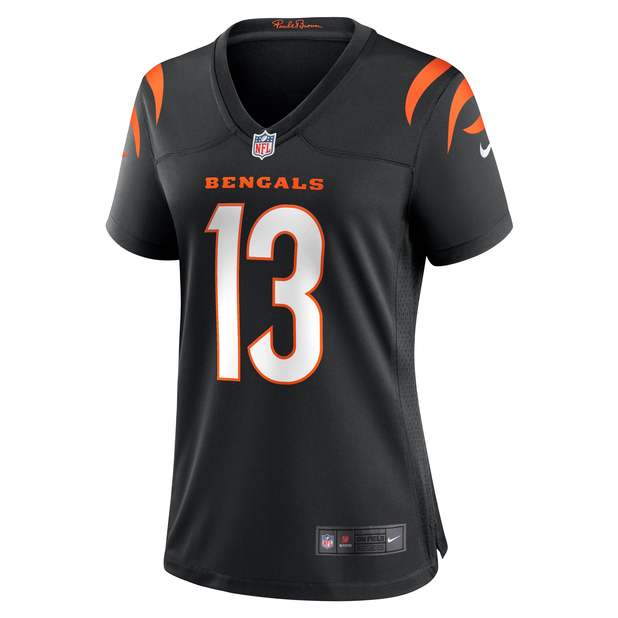 Ken Riley Cincinnati Bengals Women's Retired Player Game Jersey - Black - Image 3