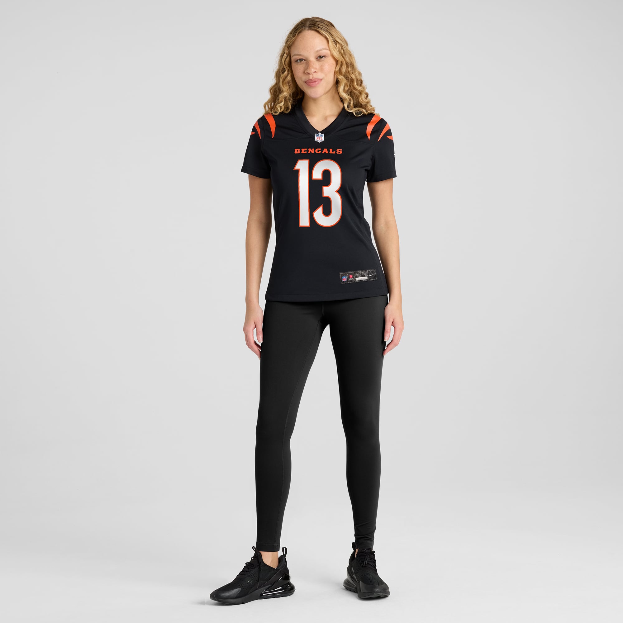 Ken Riley Cincinnati Bengals Women's Retired Player Game Jersey - Black - Image 5