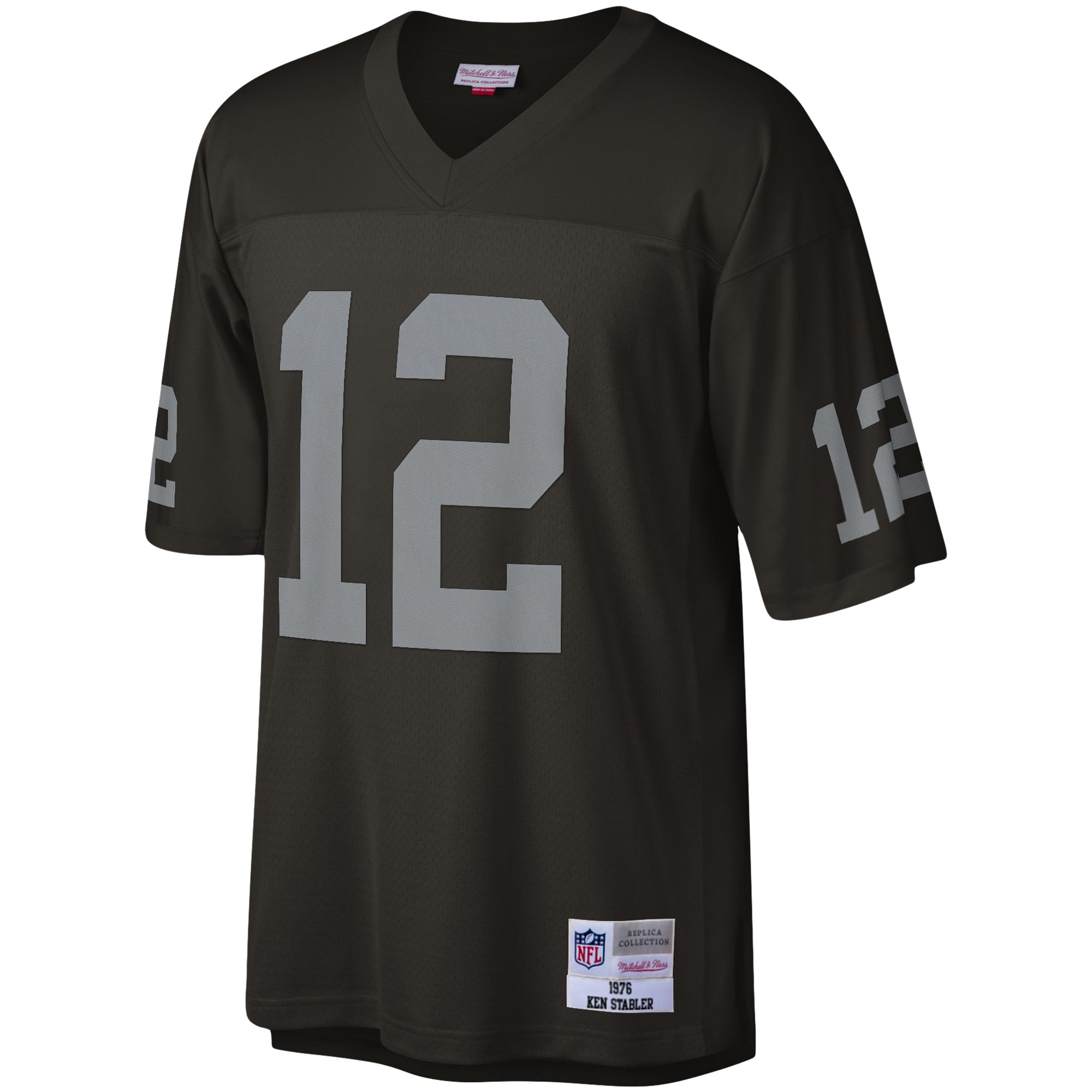 Ken Stabler Las Vegas Raiders Legacy Jersey - Black - Image 3