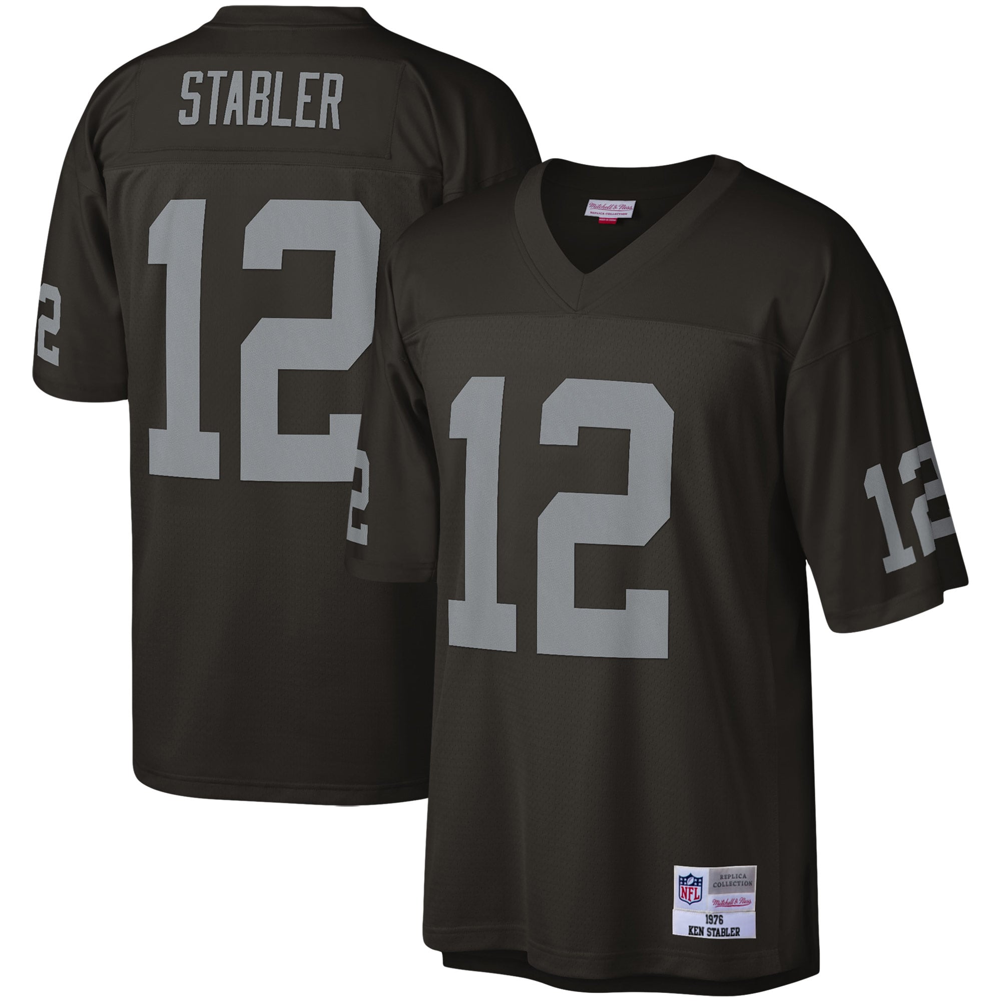 Ken Stabler Las Vegas Raiders Legacy Jersey - Black