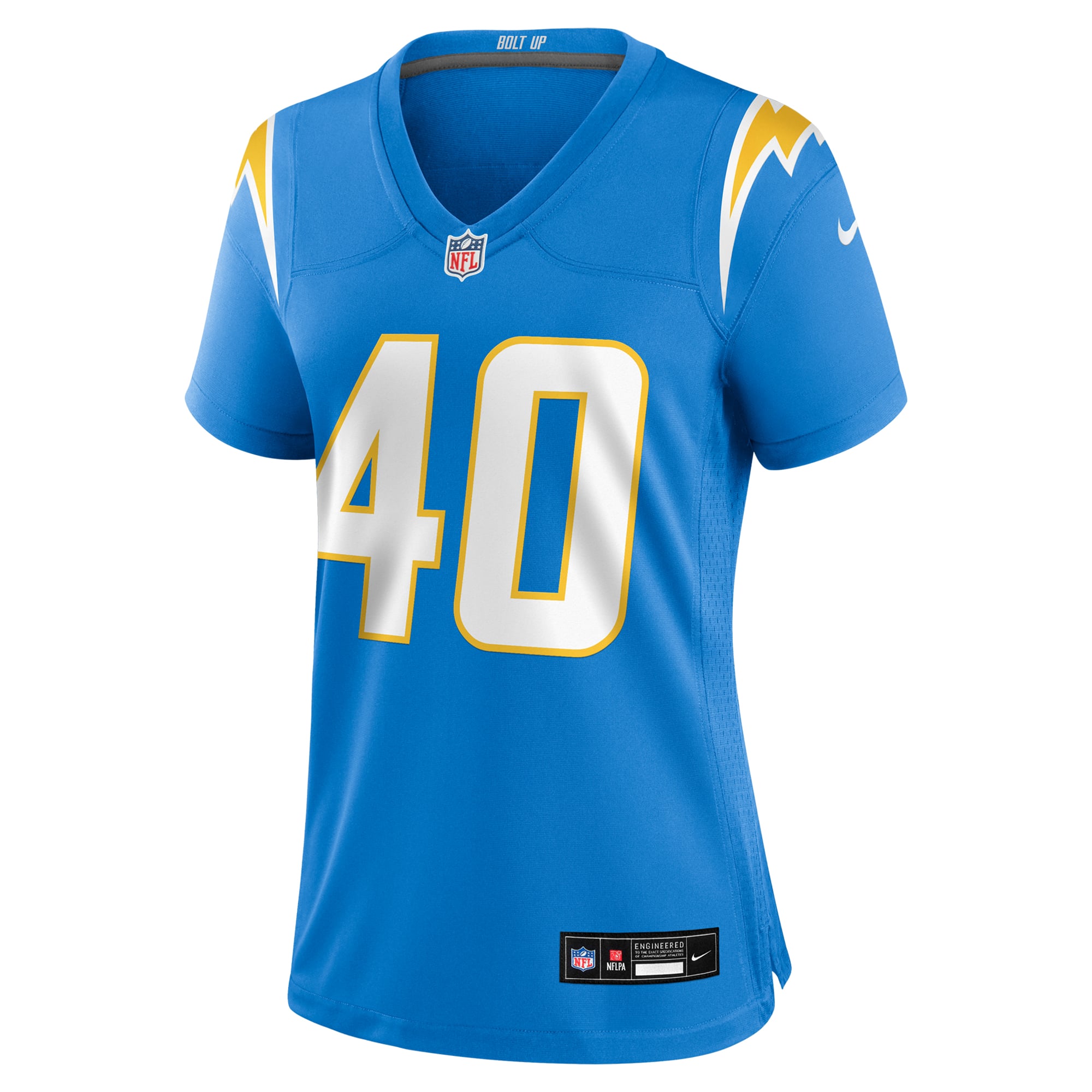 Kendall Williamson Los Angeles Chargers Women's Team Game Jersey - Powder Blue - Image 3