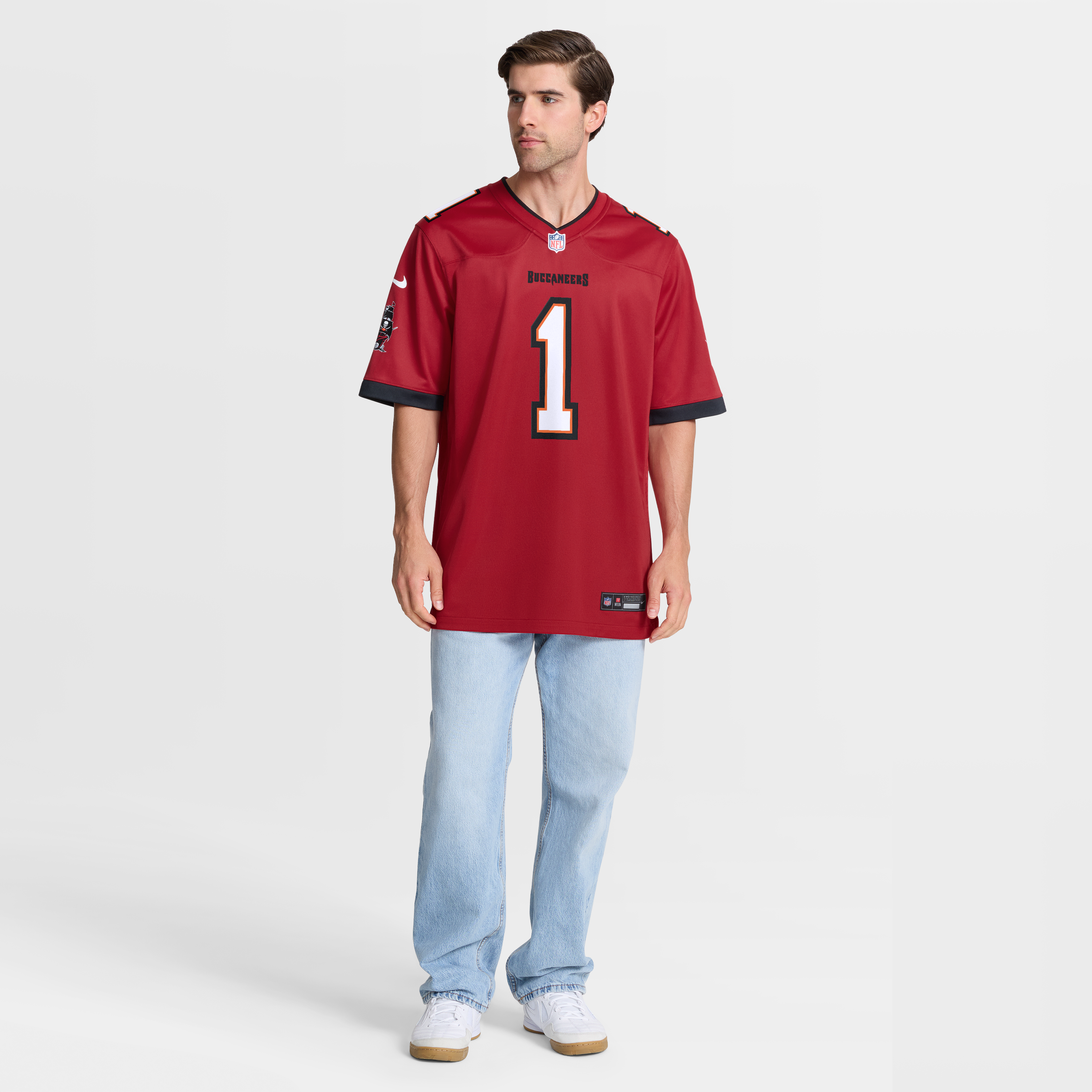 Kenneth Gainwell Tampa Bay Buccaneers Team Game Jersey - Red - Image 3