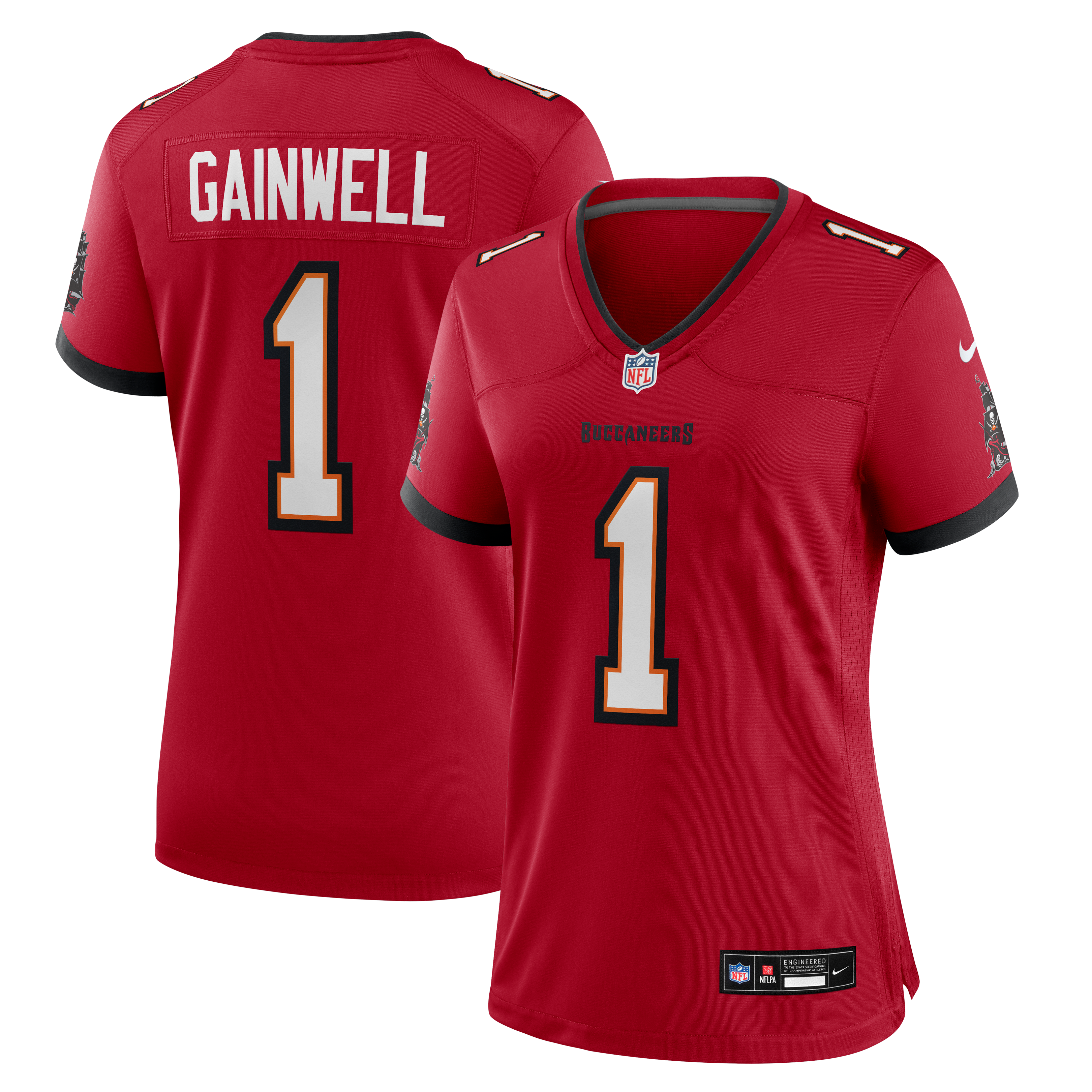 Kenneth Gainwell Tampa Bay Buccaneers Women's Team Game Jersey - Red - Image 2