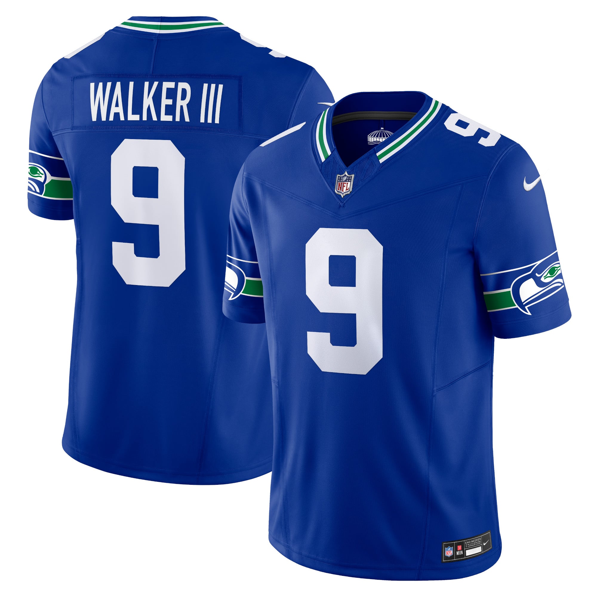 Kenneth Walker III Seattle Seahawks Vapor F.U.S.E. Limited Jersey - Royal - Image 2