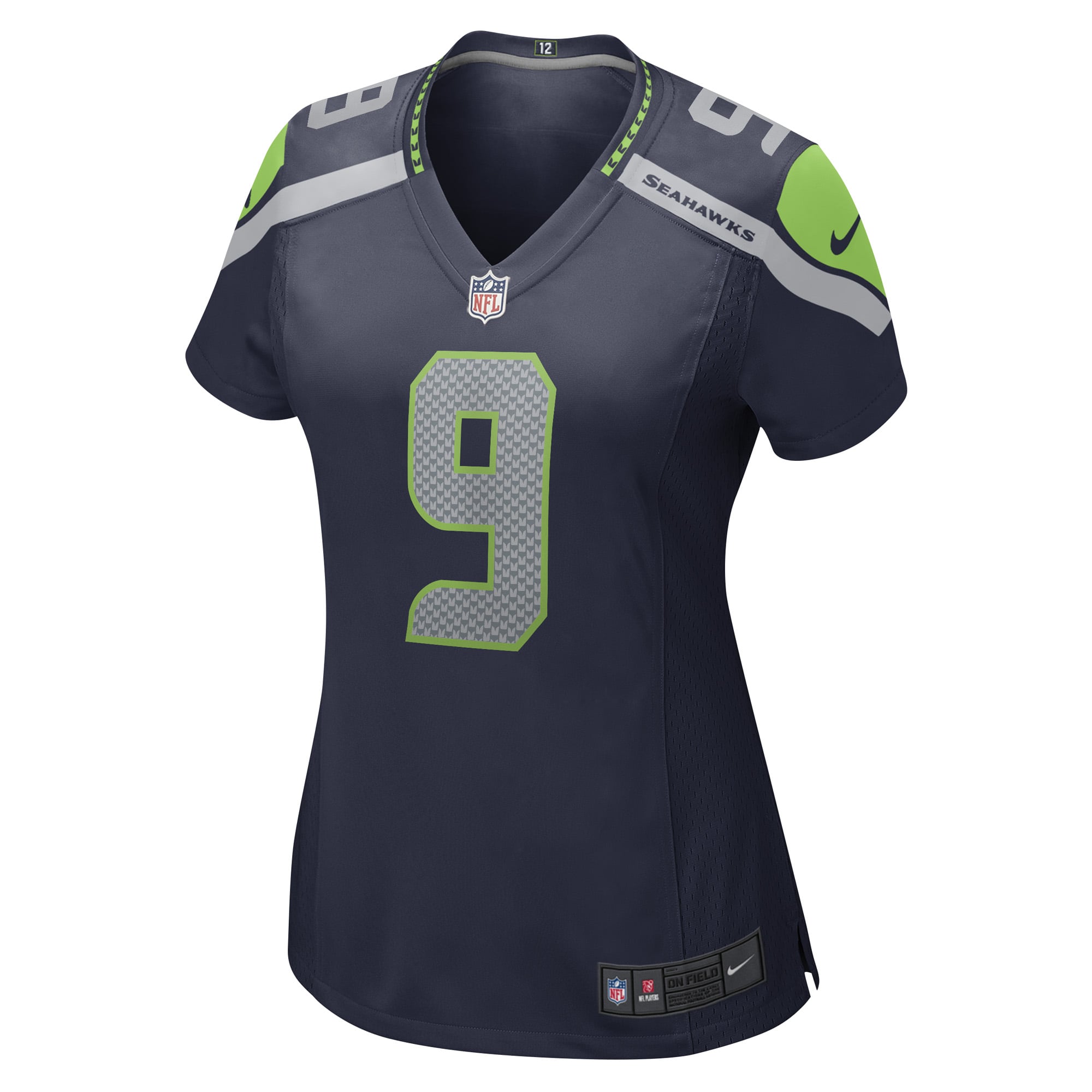 Kenneth Walker III Seattle Seahawks Women's Player Jersey - Navy - College Navy - Image 3