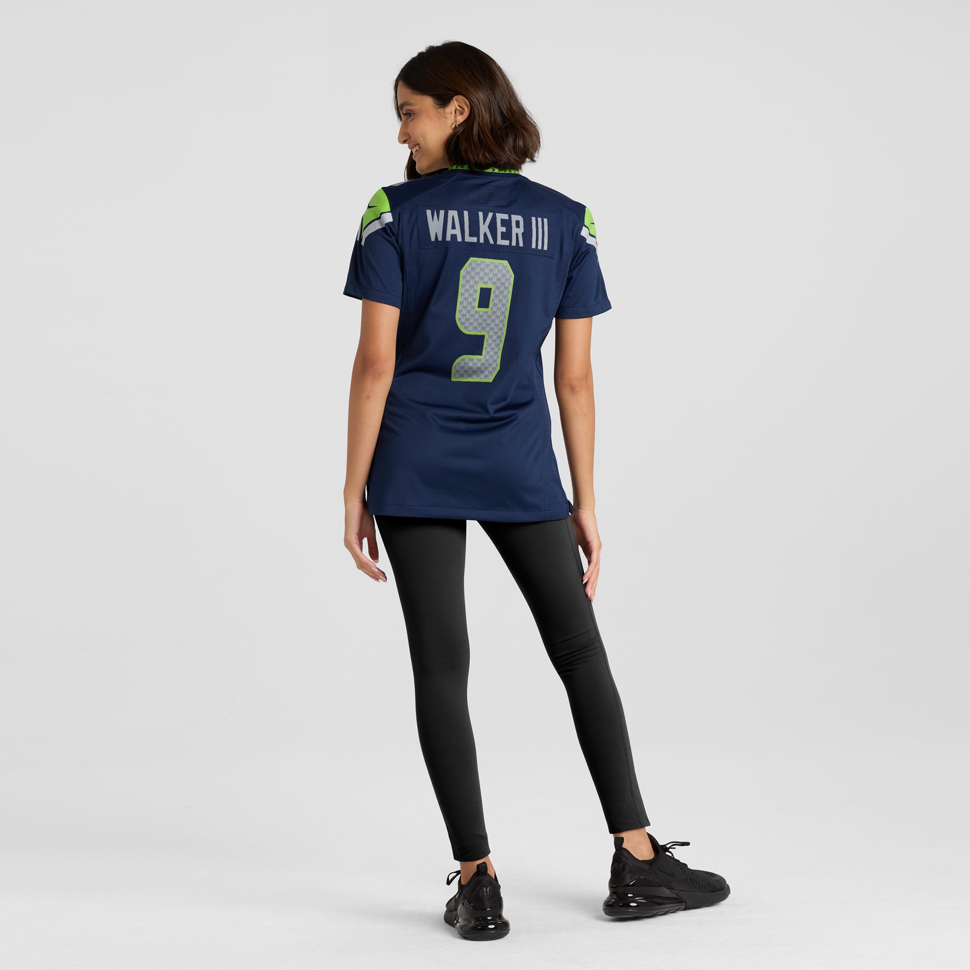 Kenneth Walker III Seattle Seahawks Women's Player Jersey - Navy - College Navy - Image 6