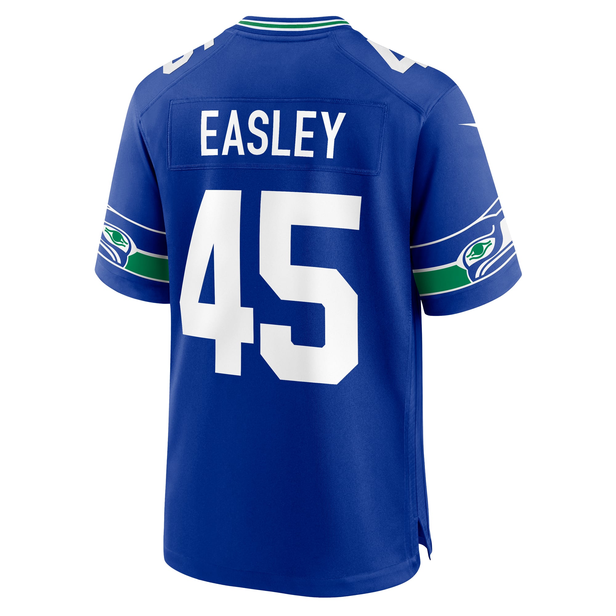 Kenny Easley Seattle Seahawks Retired Player Alternate Game Jersey - Royal - Image 4