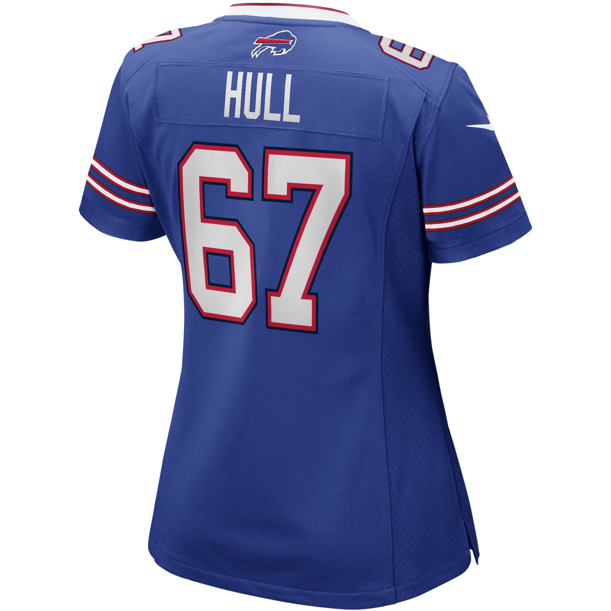 Kent Hull Buffalo Bills Women's Game Retired Player Jersey - Royal - Image 4