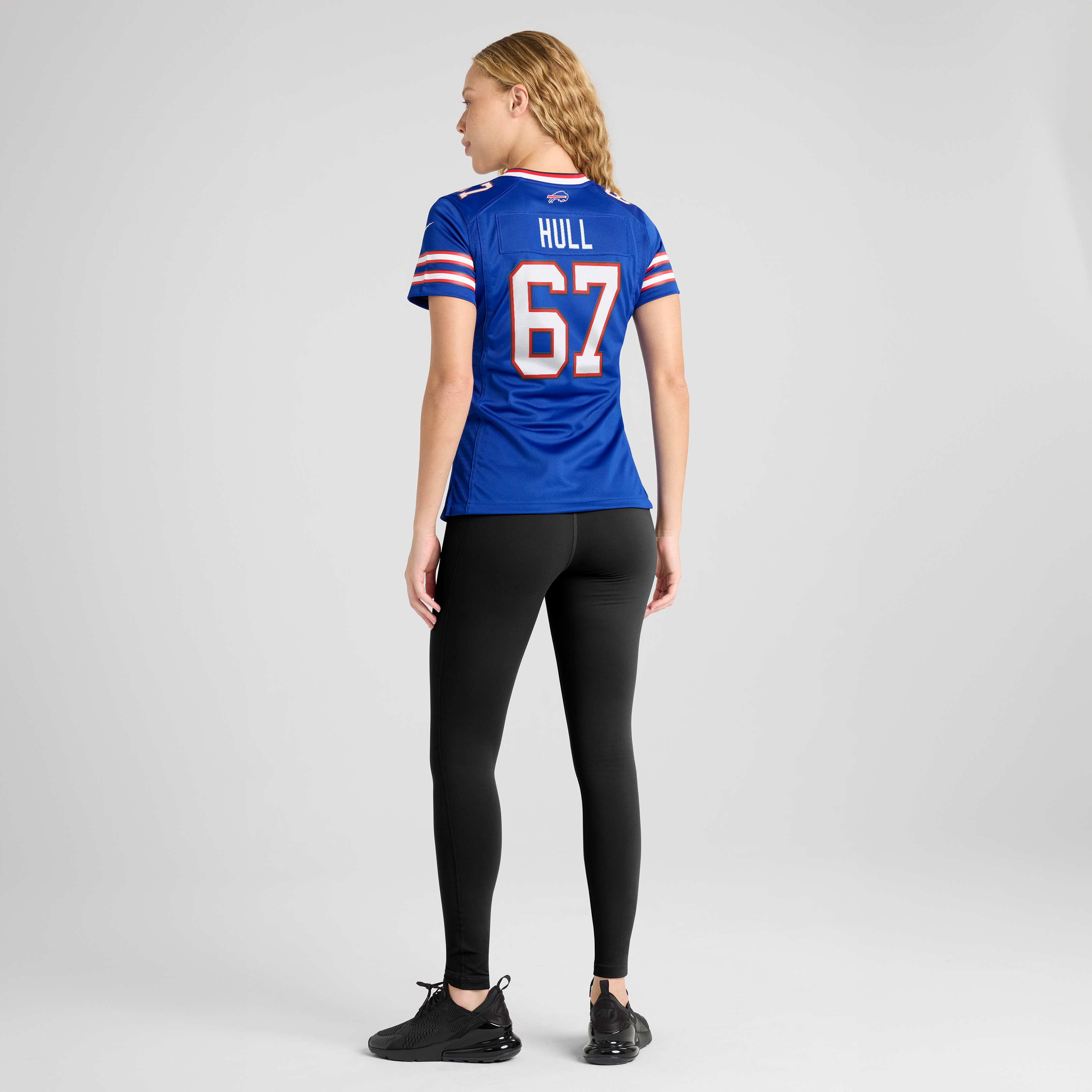 Kent Hull Buffalo Bills Women's Game Retired Player Jersey - Royal - Image 6