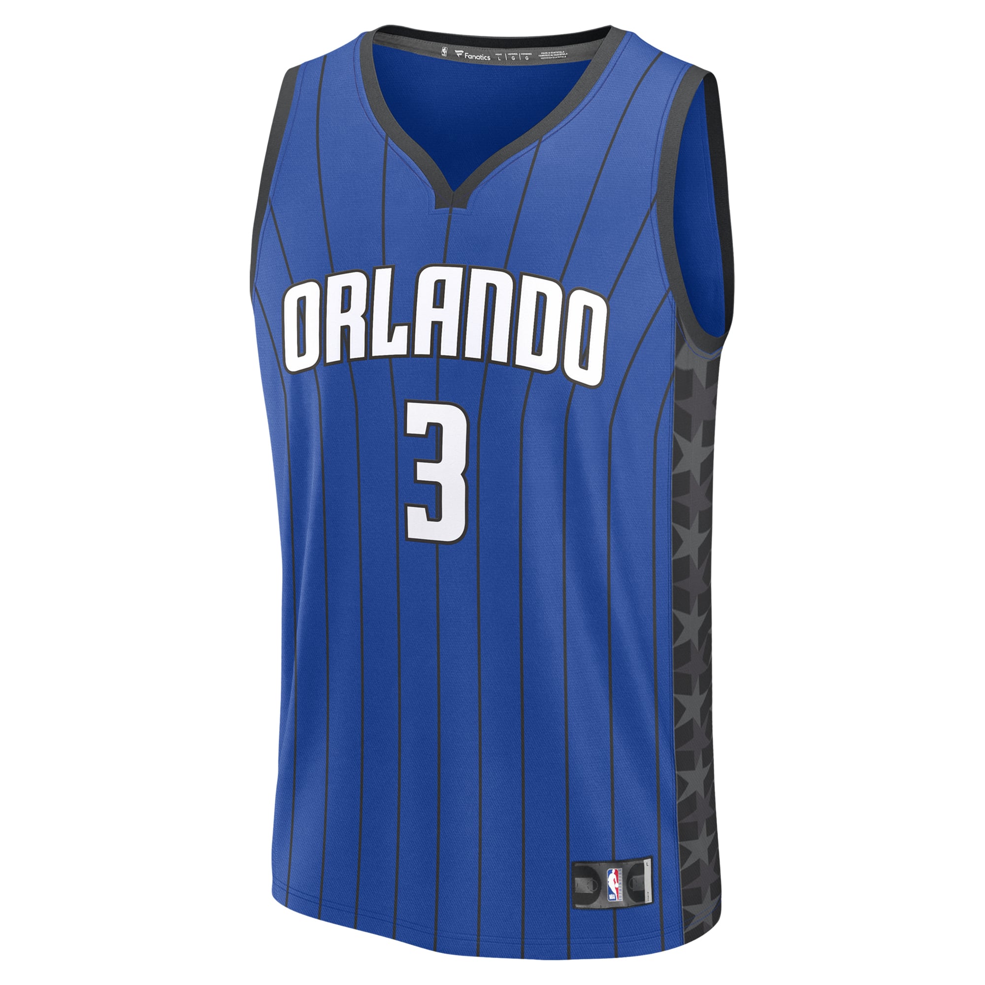 Kentavious Caldwell-Pope Orlando Magic Youth Fast Break Player Jersey - Statement Edition - Blue - Image 3