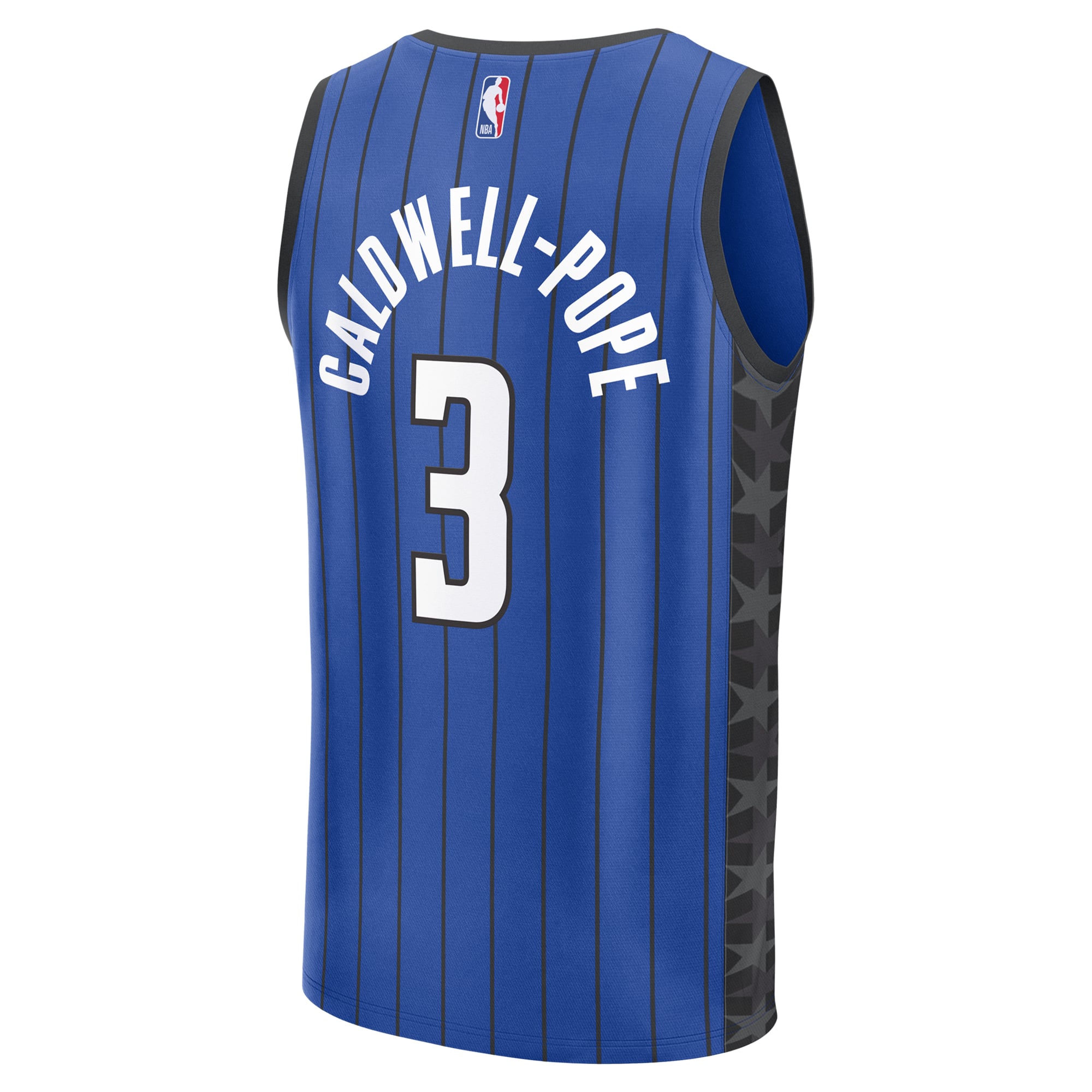 Kentavious Caldwell-Pope Orlando Magic Youth Fast Break Player Jersey - Statement Edition - Blue - Image 4