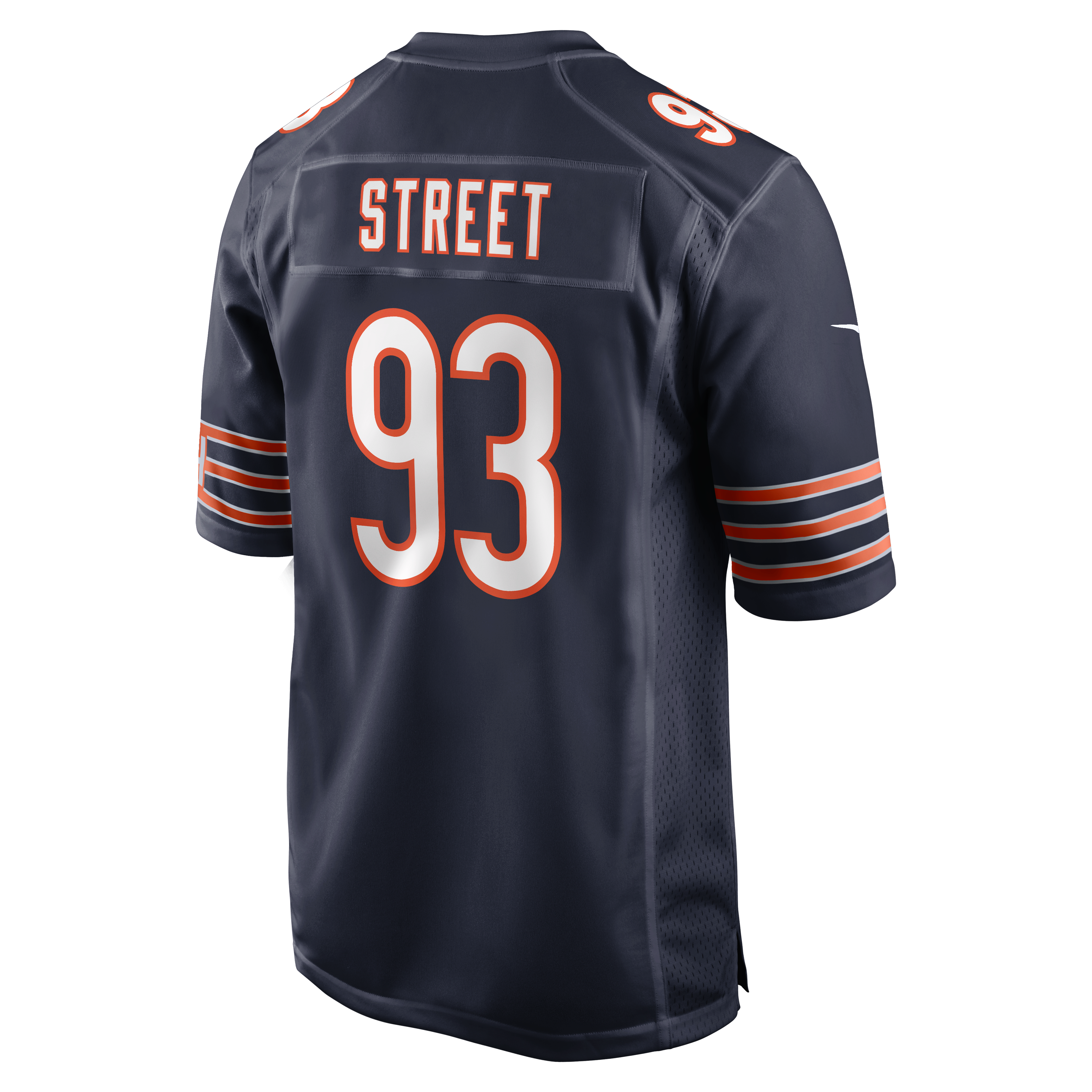 Kentavius Street Chicago Bears Team Game Jersey - Navy - Image 4