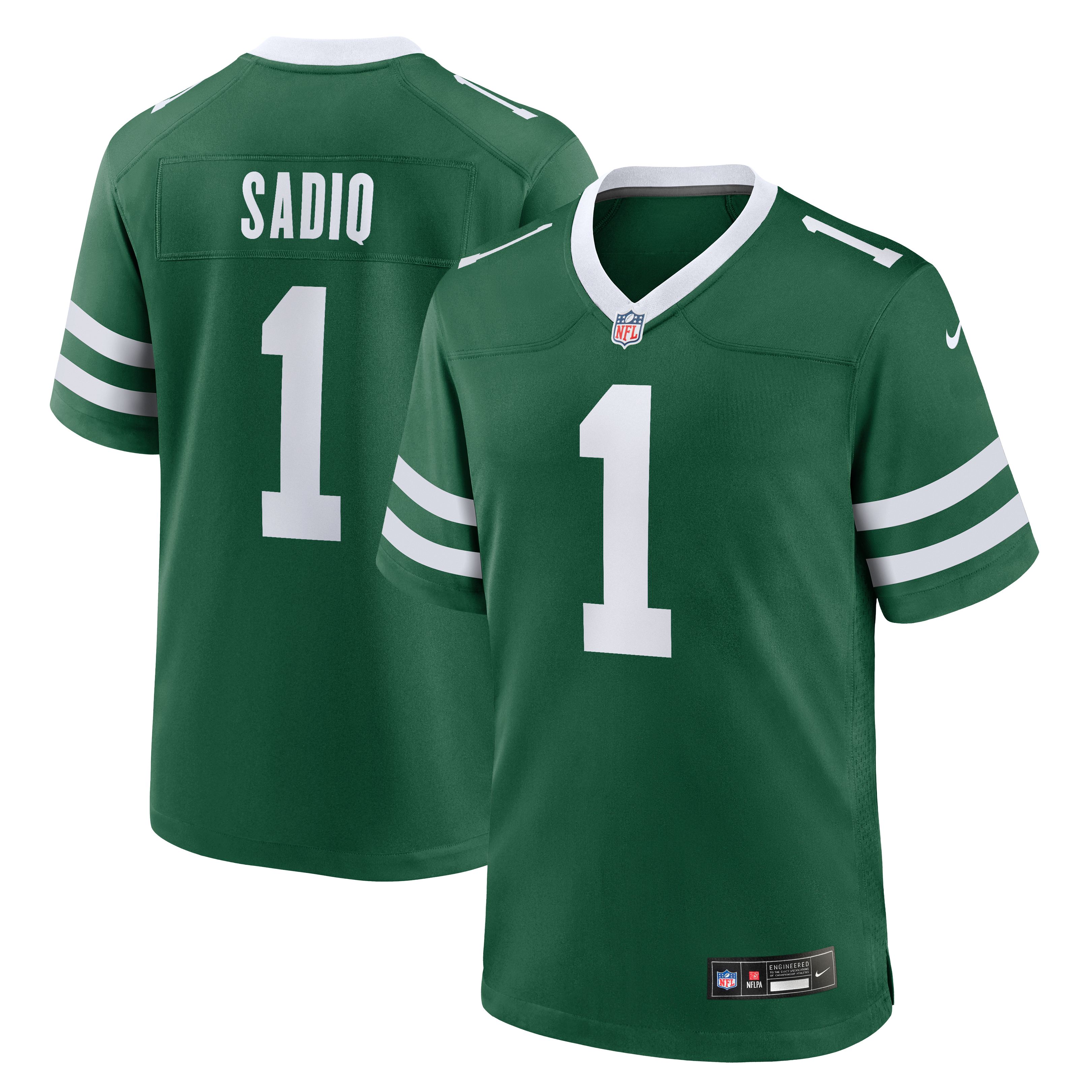 Kenyon Sadiq New York Jets 2026 Draft First Round Pick No. 16 Team Game Jersey - Legacy Green