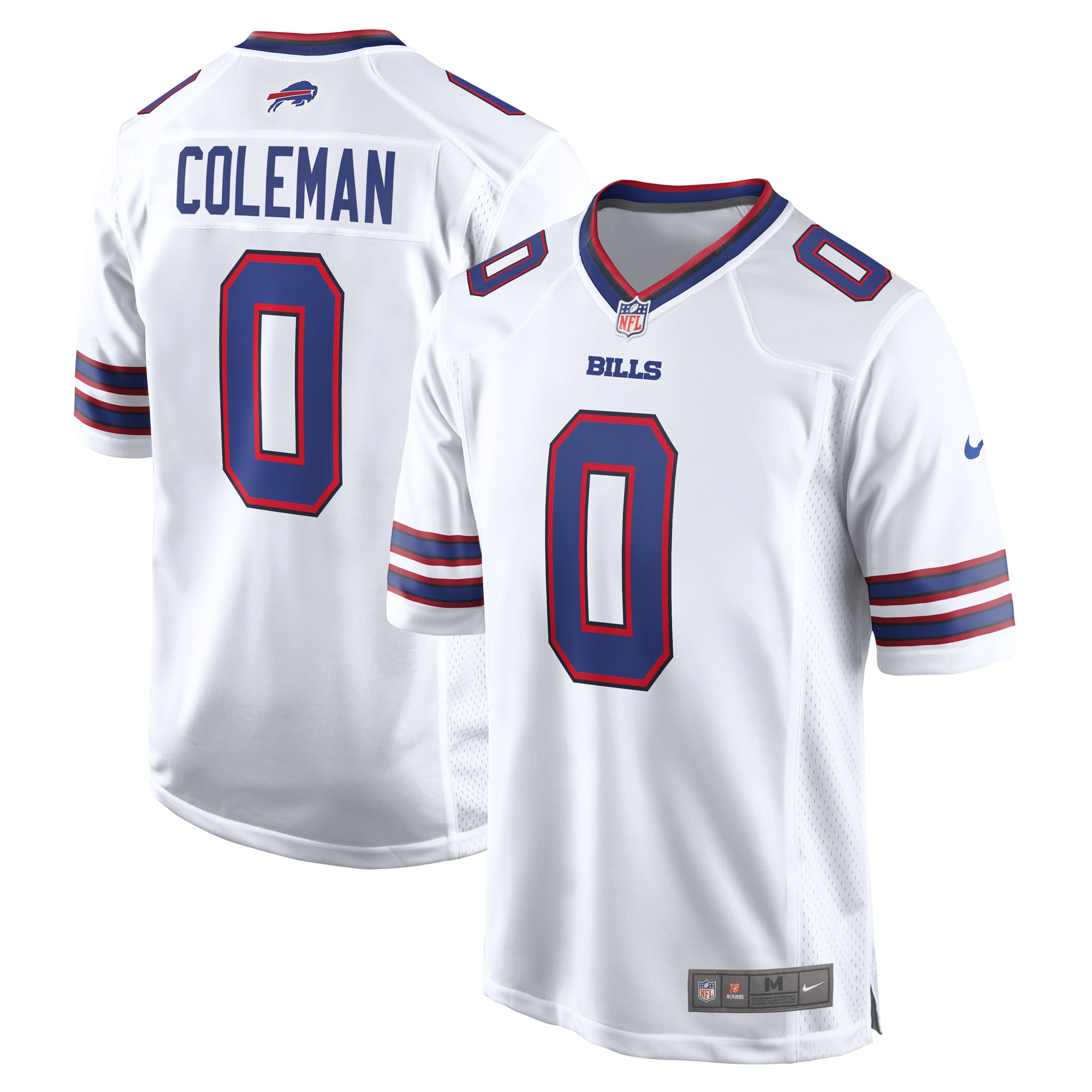 Keon Coleman Buffalo Bills Game Jersey - White - Image 2