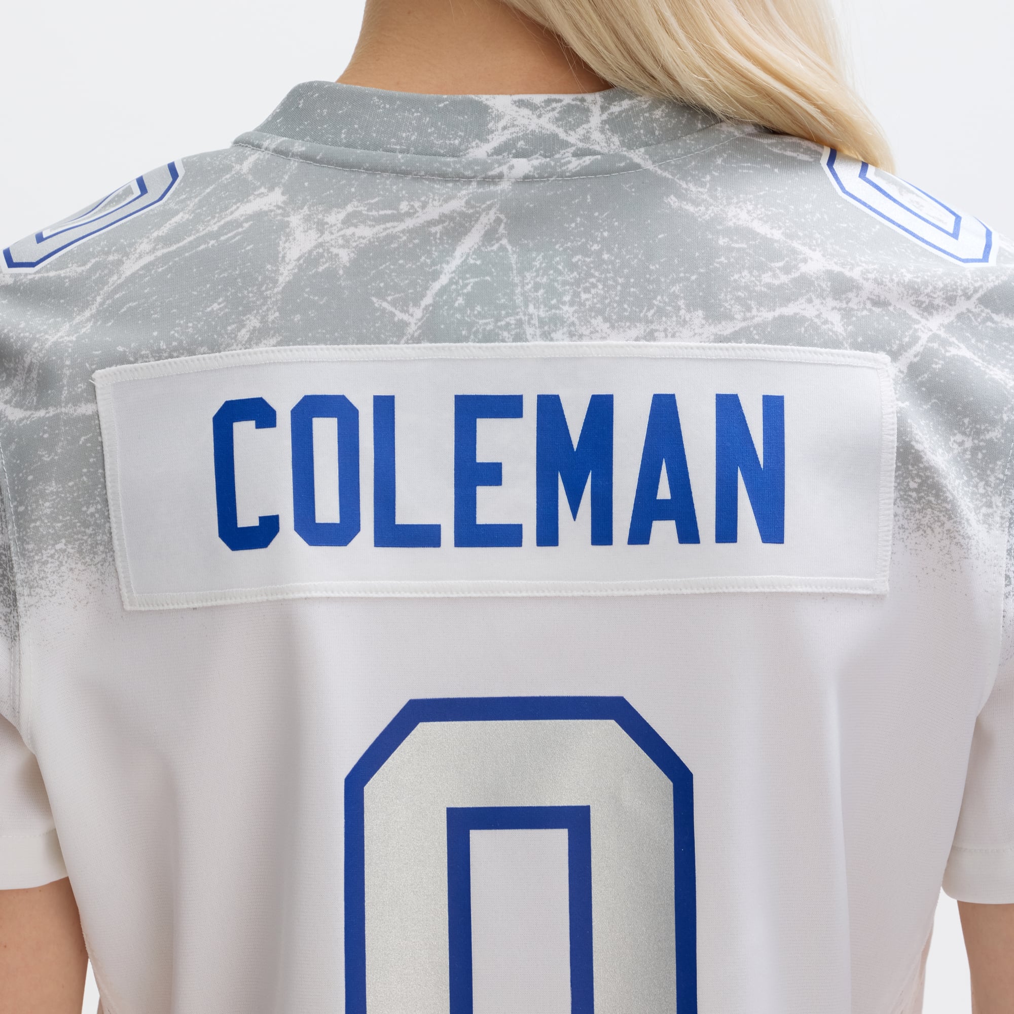 Keon Coleman Buffalo Bills Women's 2025 Rivalries Collection Game Jersey - White - Image 9