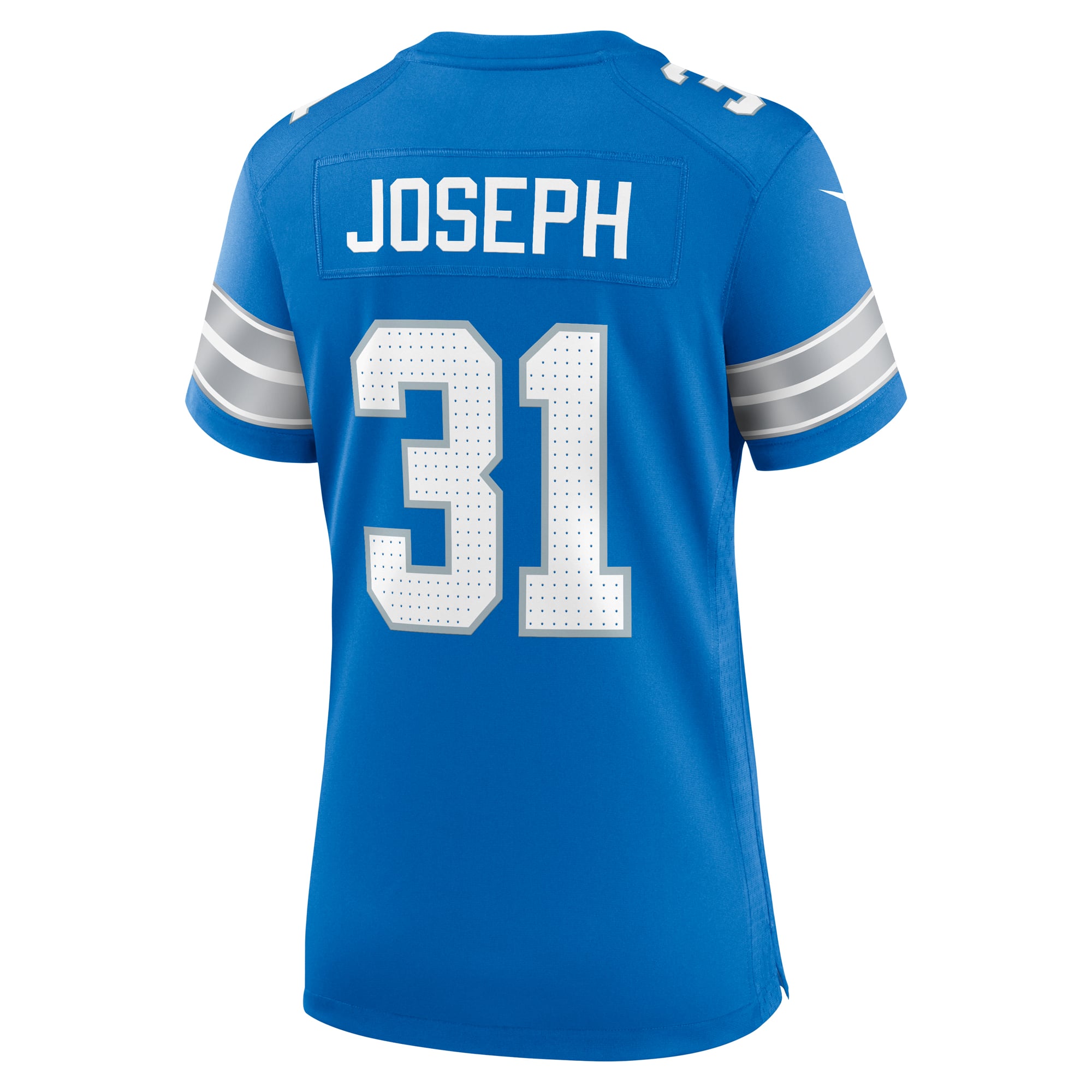 Kerby Joseph Detroit Lions Women's Team Game Jersey - Blue - Image 4
