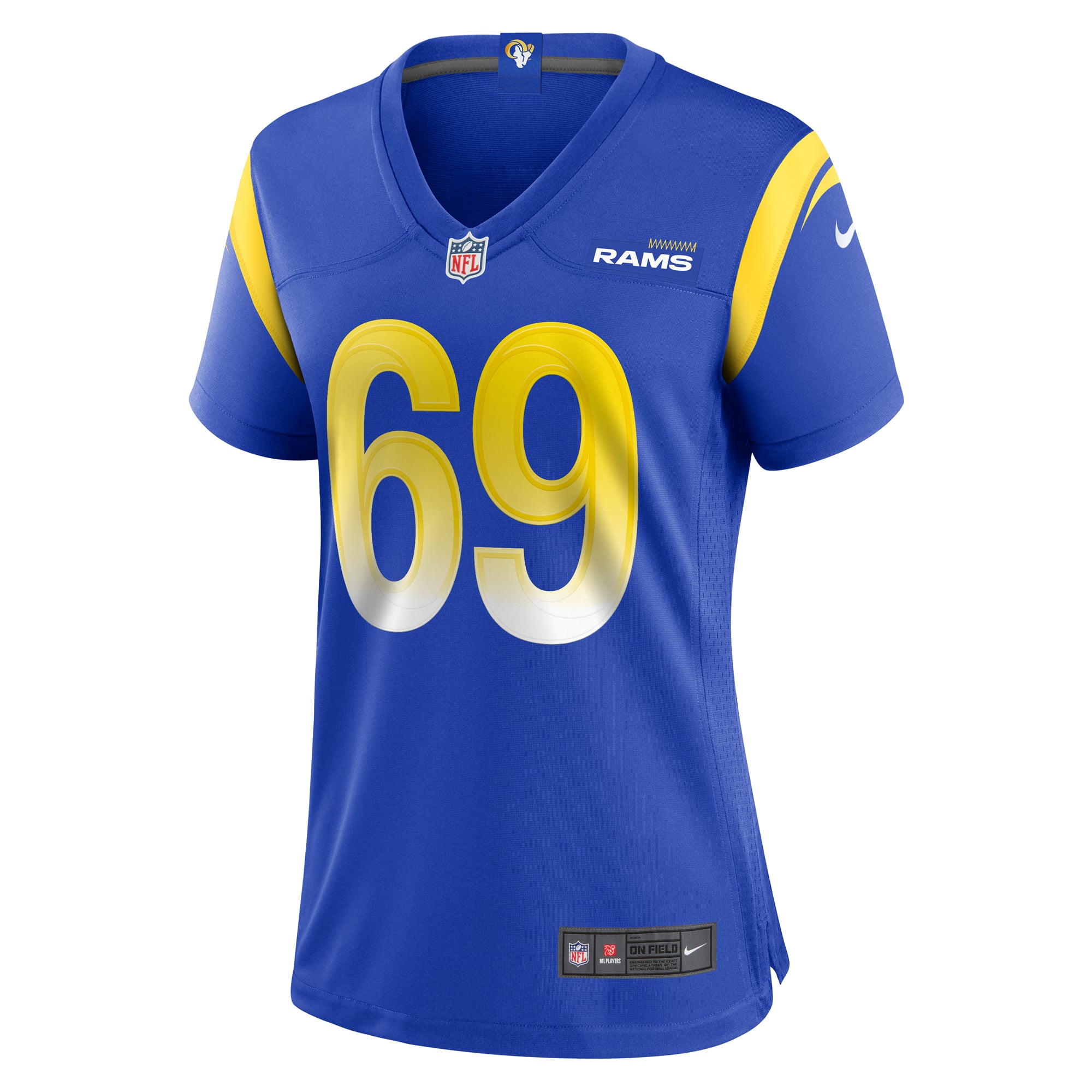 Kevin Dotson Los Angeles Rams Women's Game Jersey - Royal - Image 3